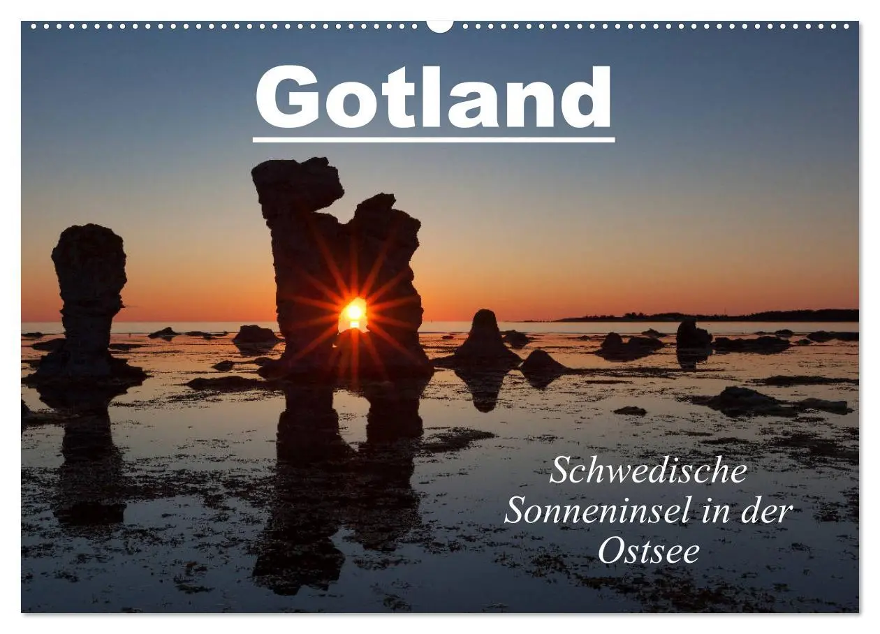 Cover: 9783457894569 | Gotland - Sonneninsel in der Ostsee (Wandkalender 2026 DIN A2...