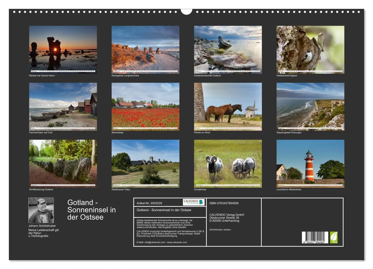 Bild: 9783457894569 | Gotland - Sonneninsel in der Ostsee (Wandkalender 2026 DIN A2...