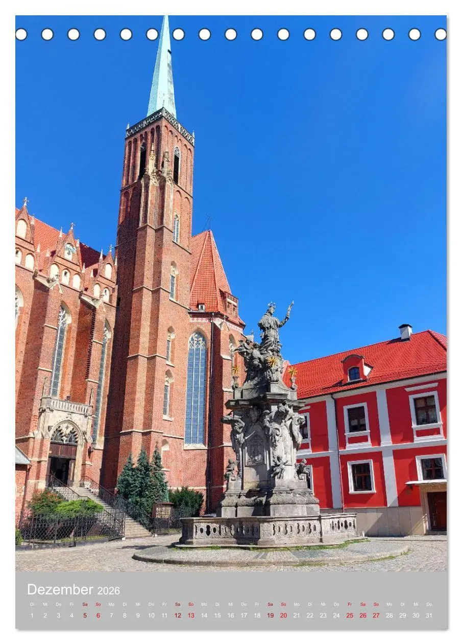 Bild: 9783516294569 | Breslau - Historische Mitte und Dominsel (Tischkalender 2026 DIN A5...