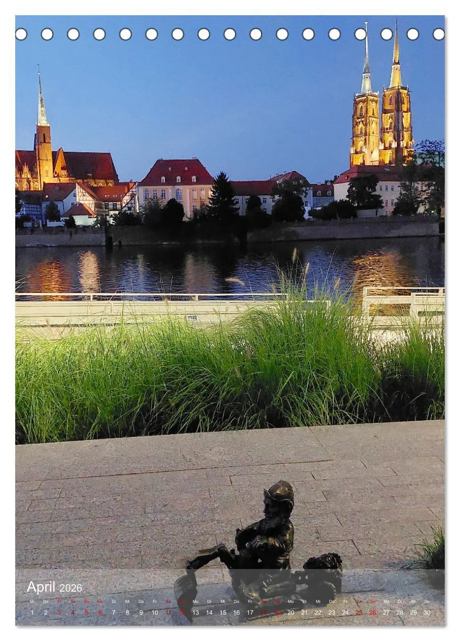 Bild: 9783516294569 | Breslau - Historische Mitte und Dominsel (Tischkalender 2026 DIN A5...