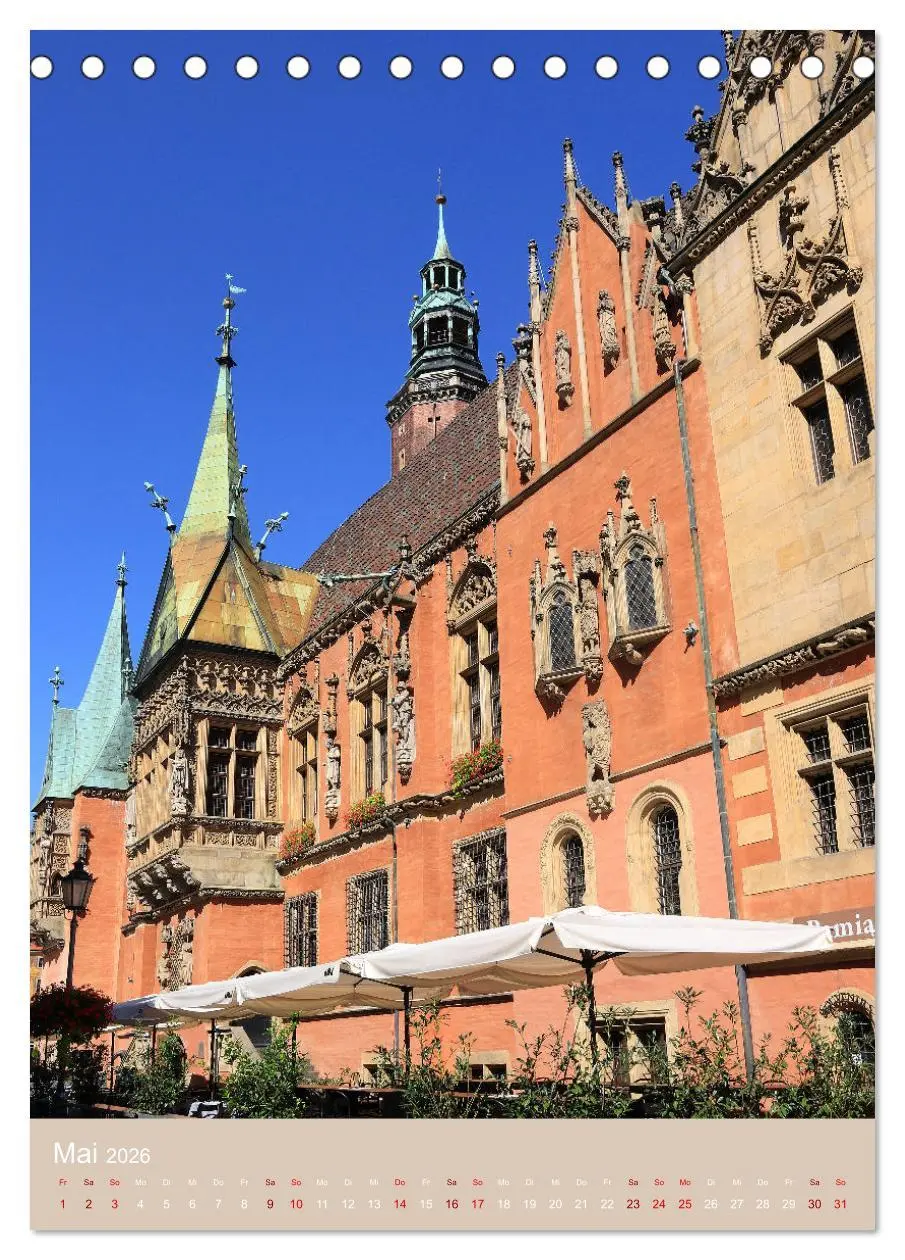 Bild: 9783516294569 | Breslau - Historische Mitte und Dominsel (Tischkalender 2026 DIN A5...