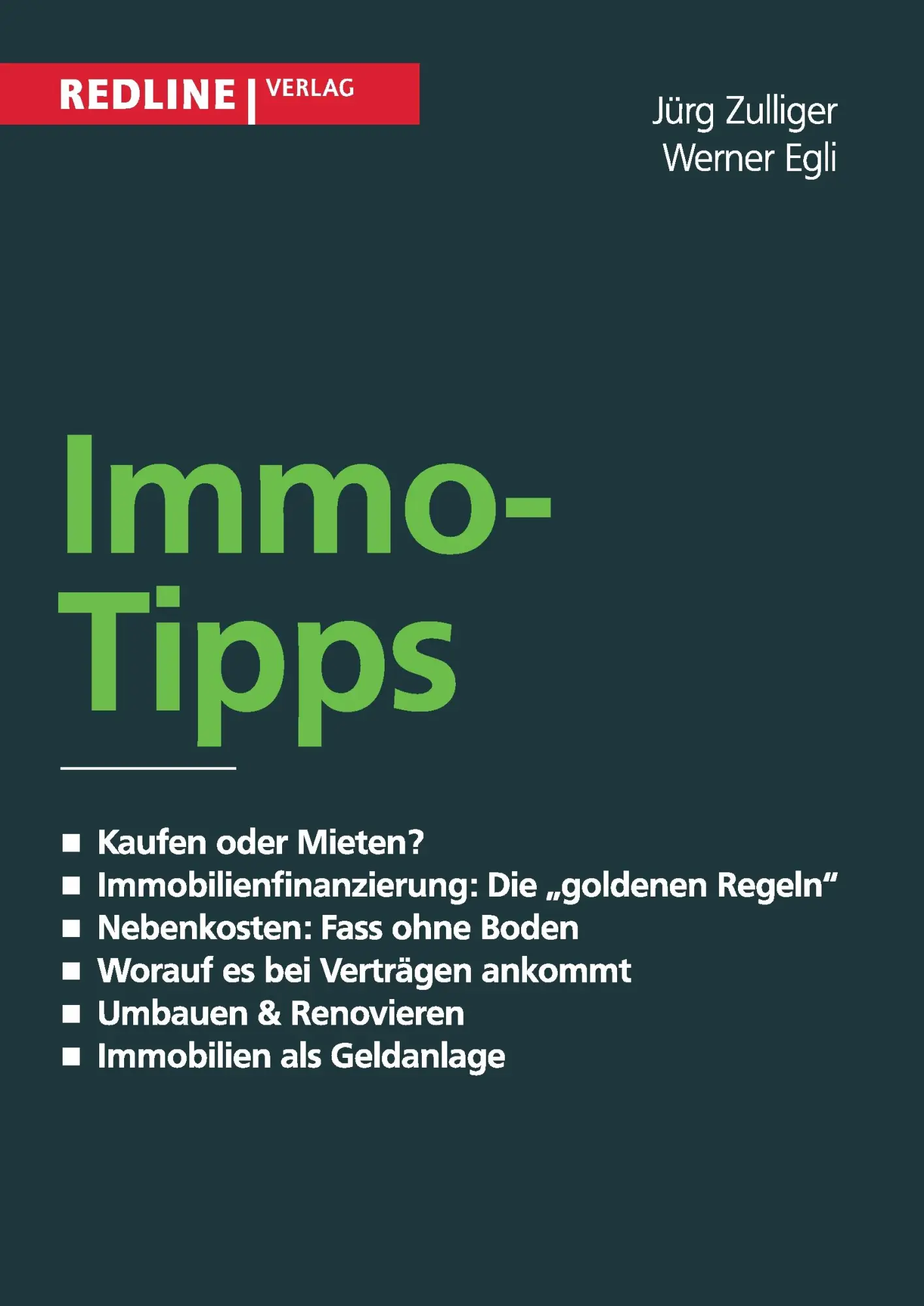 Cover: 9783868814569 | Immo-Tipps | Jörg Zulliger (u. a.) | Taschenbuch | 256 S. | Deutsch