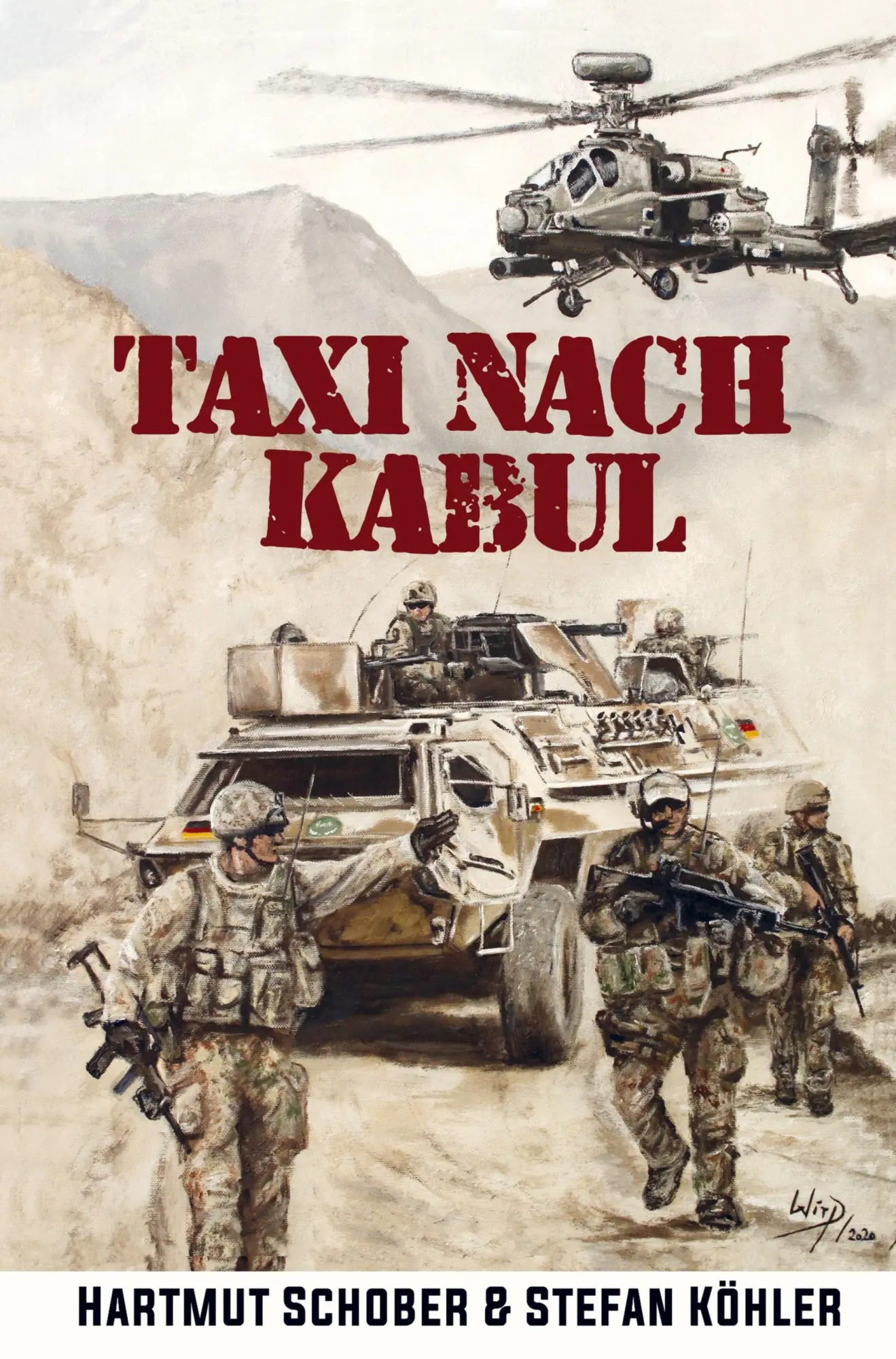 Cover: 9789403664569 | Taxi nach Kabul | Action-Thriller im Afghanistan-Krieg | Stefan Köhler