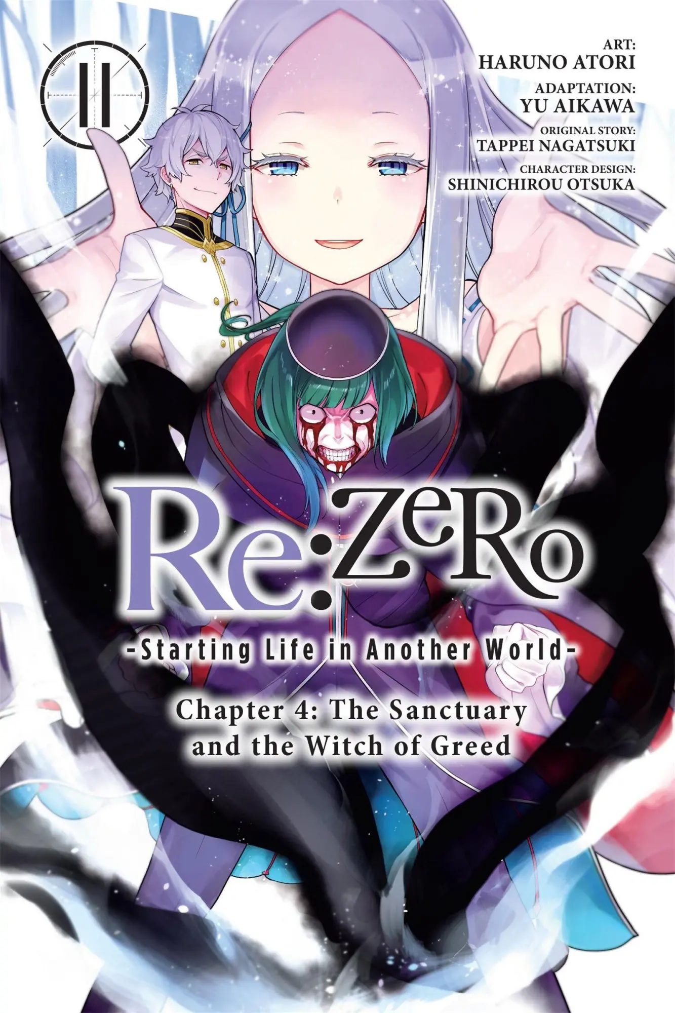Yen Press Re, Zero -Starting Life In Another World-, Chapter 4, The Sanctuary And The Witch Of Greed, Vol. 11 (Manga)