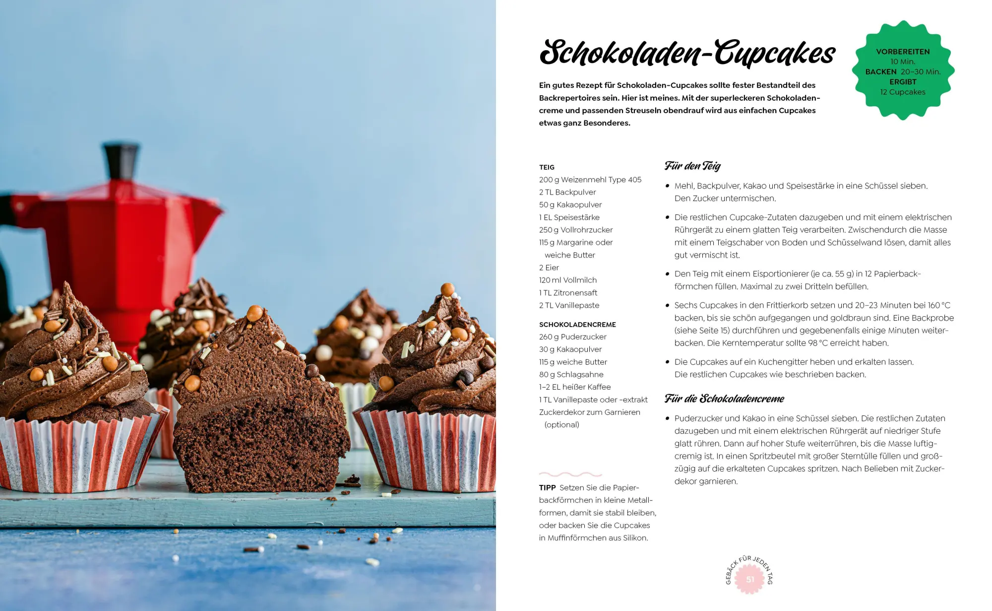 Bild: 9783517104669 | Easy Backen mit dem Airfryer | Lucy Parissi | Taschenbuch | 232 S.