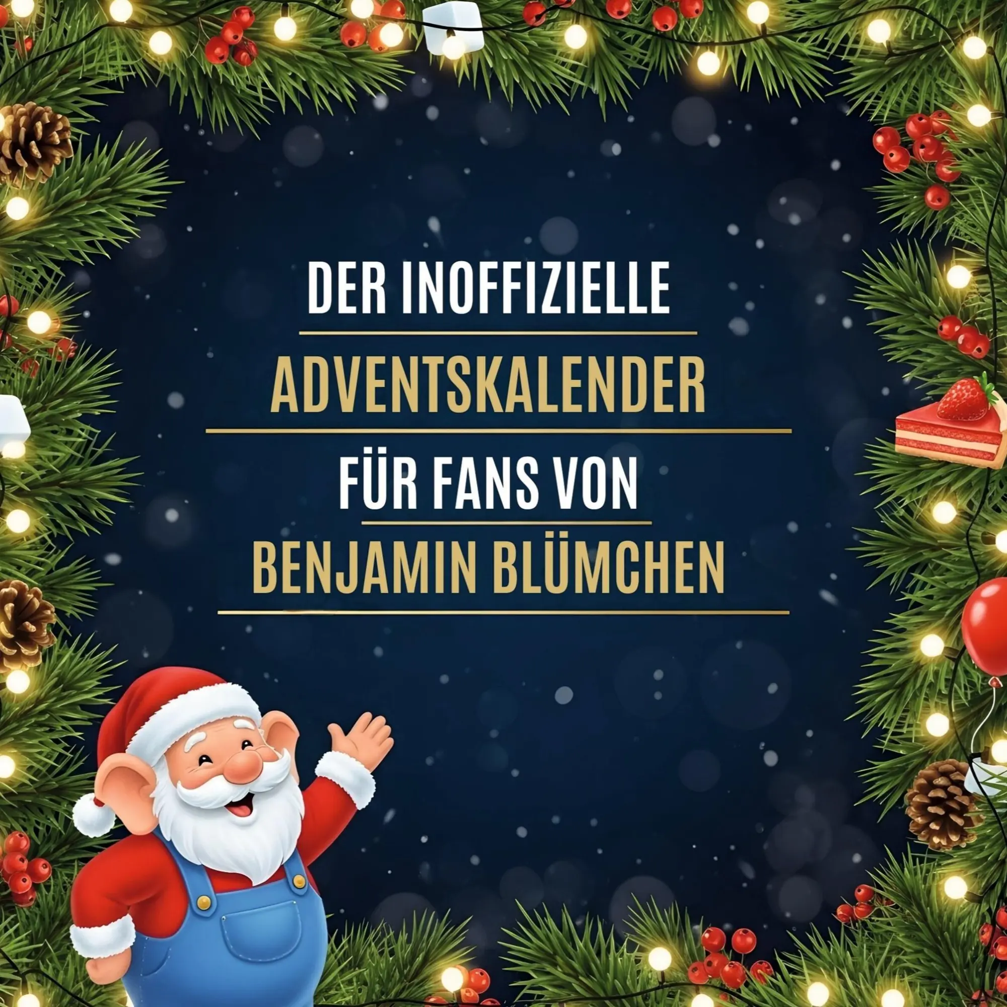 Cover: 9783695314669 | Der inoffizielle Adventskalender für Fans von Benjamin Blümchen | Buch