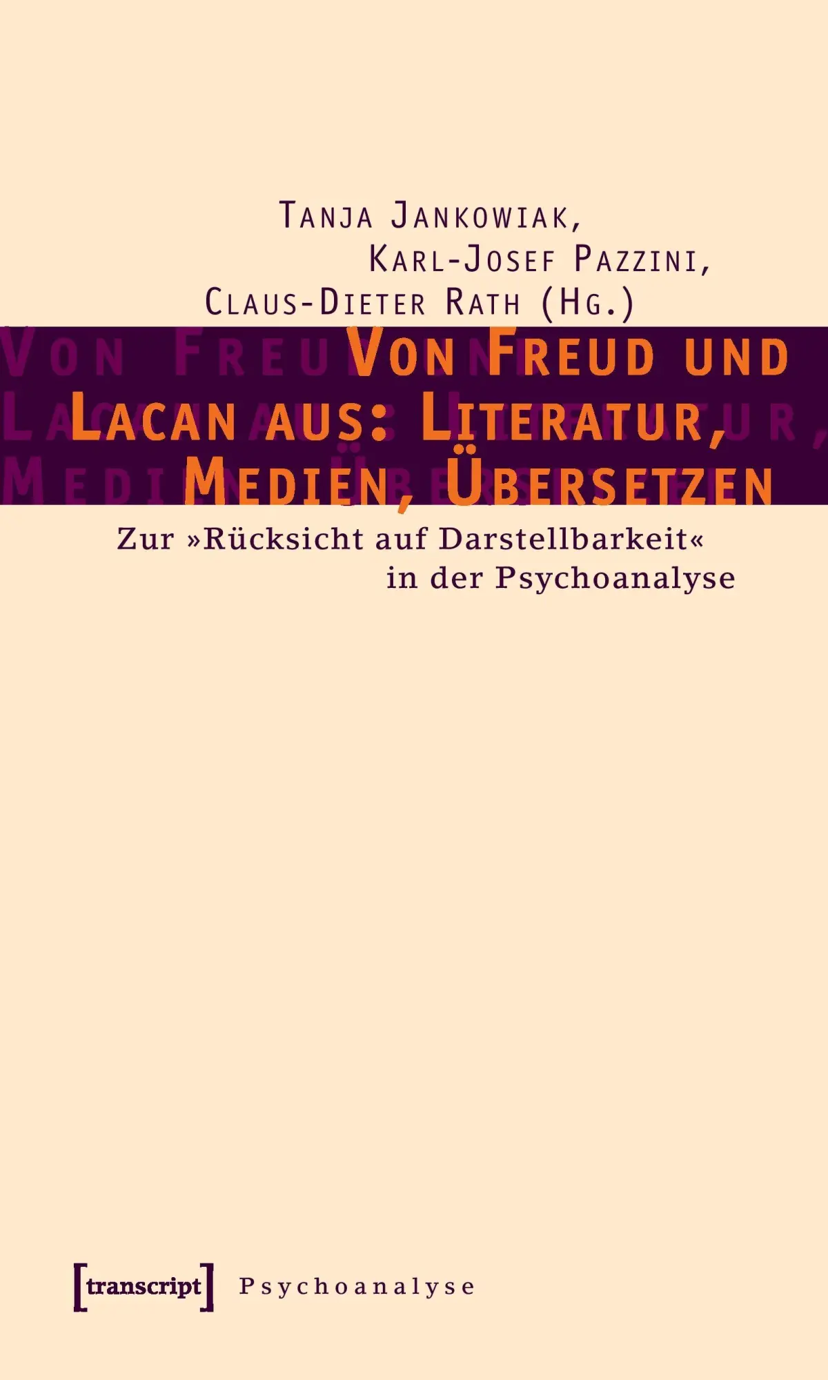 Cover: 9783899424669 | Von Freud und Lacan aus: Literatur, Medien, Übersetzen | Taschenbuch