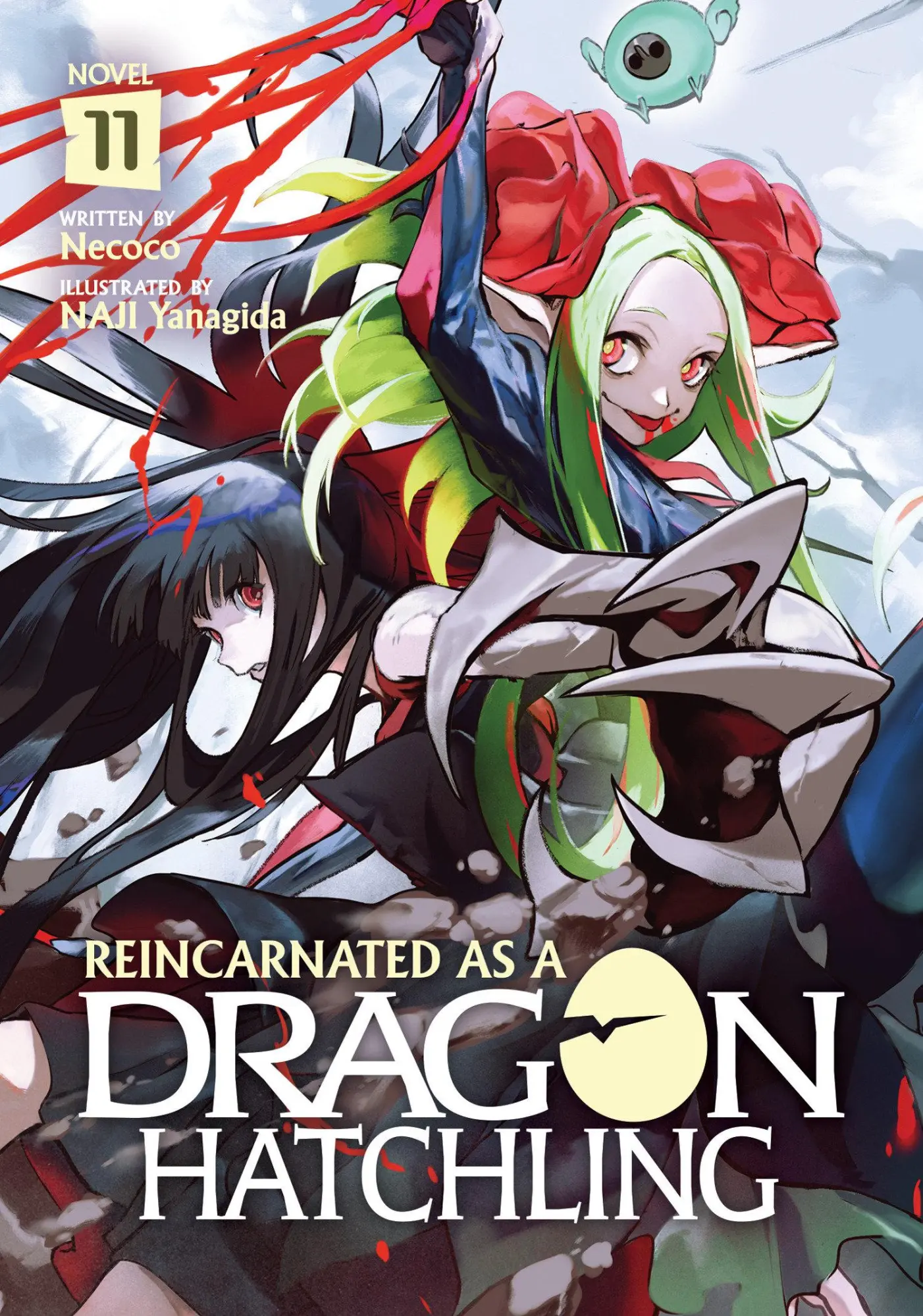 Cover: 9798893734669 | Reincarnated as a Dragon Hatchling (Light Novel) Vol. 11 | Necoco