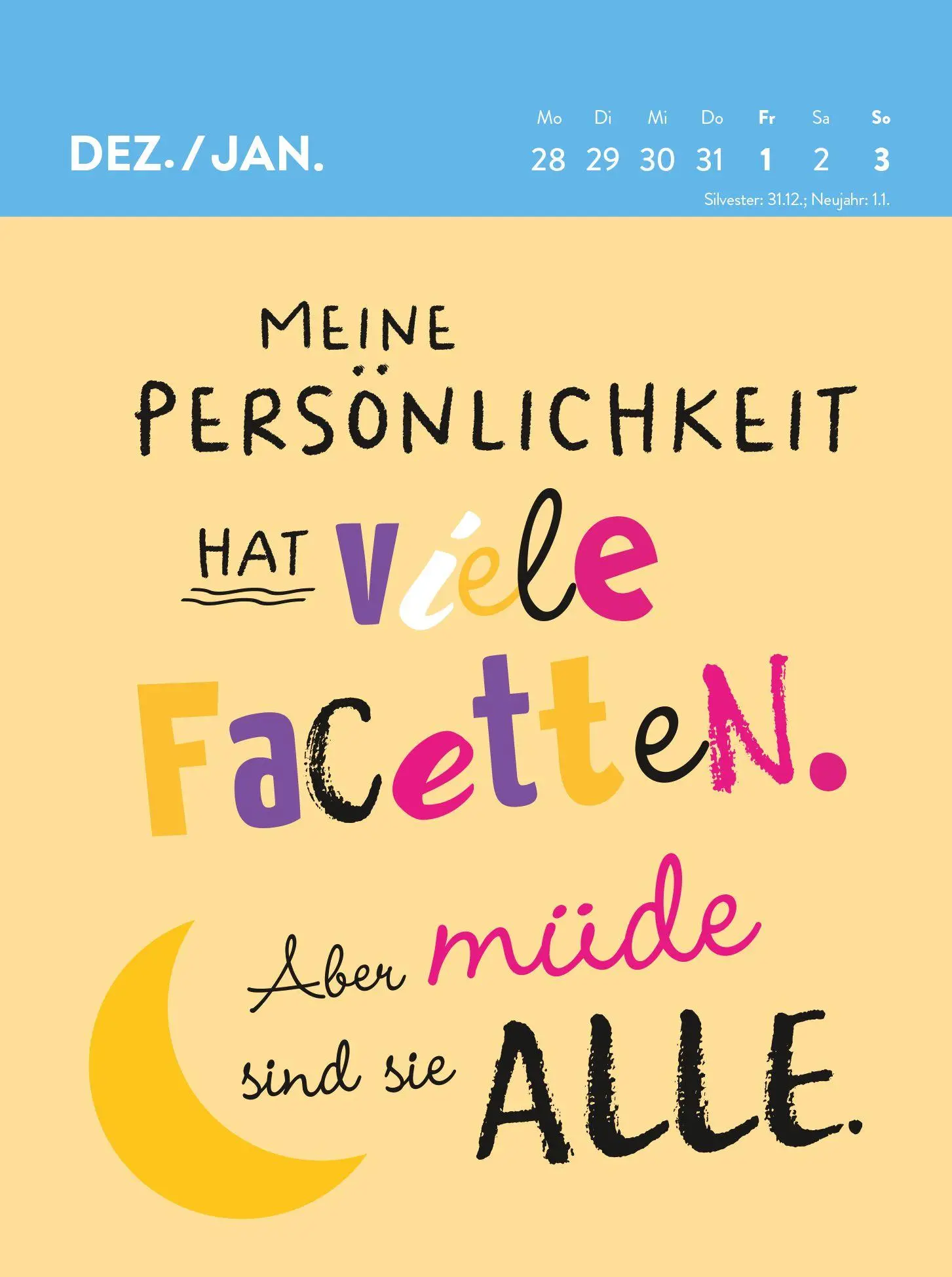 Bild: 4036442014769 | Wochenkalender 2027: Heute ist ein guter Tag - um mich in Ruhe zu...