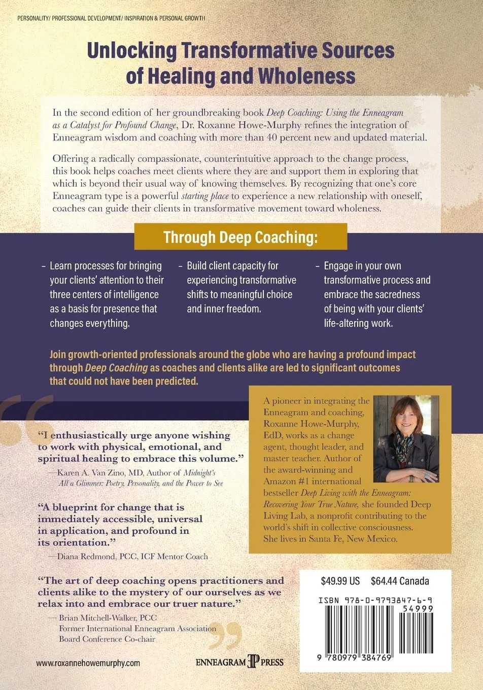 Rückseite: 9780979384769 | Deep Coaching | Roxanne Howe-Murphy | Taschenbuch | Englisch | 2022