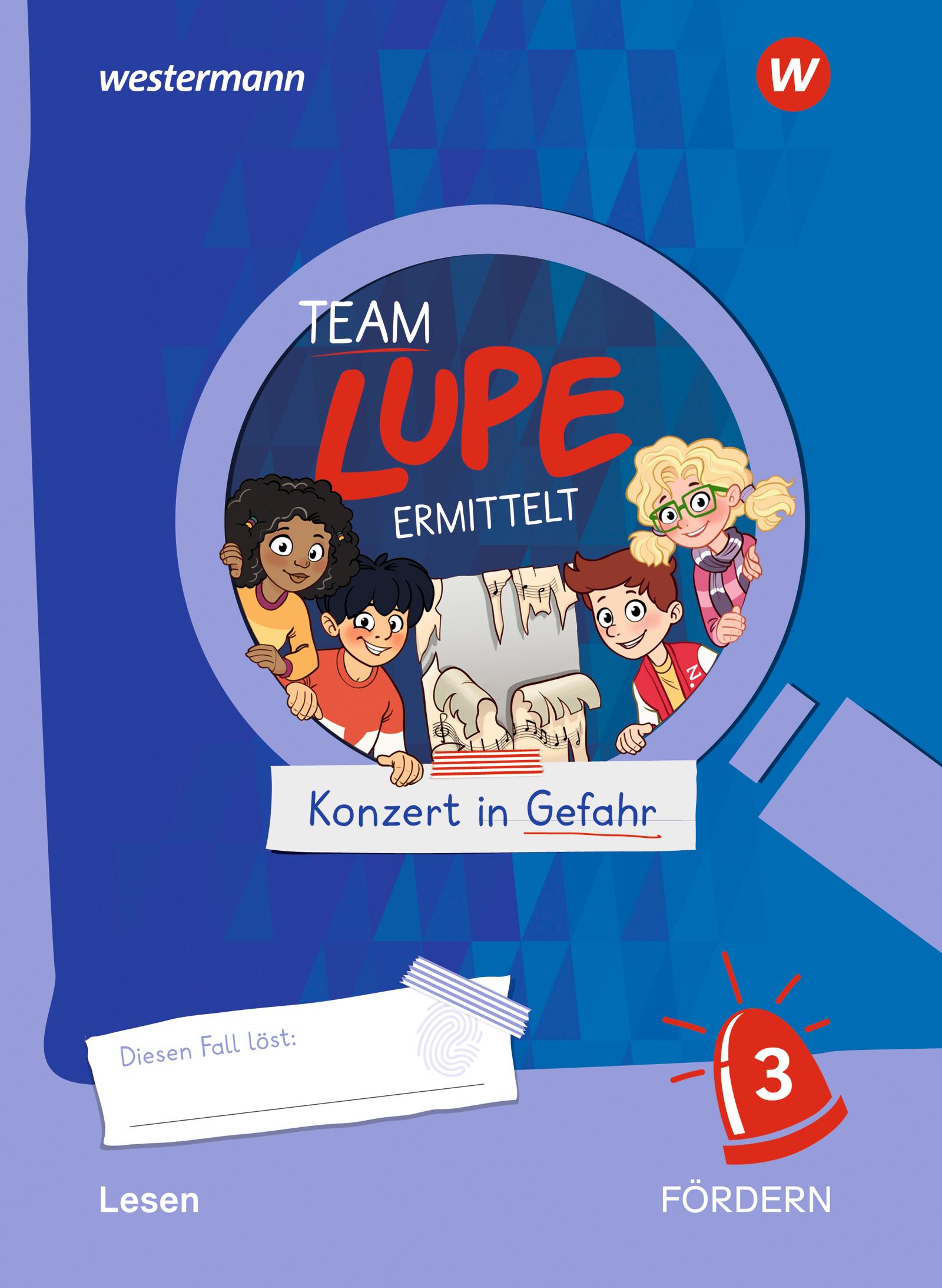Cover: 9783141414769 | TEAM LUPE ERMITTELT - Übungshefte 3. Lesen FÖRDERN | Anjum | Broschüre