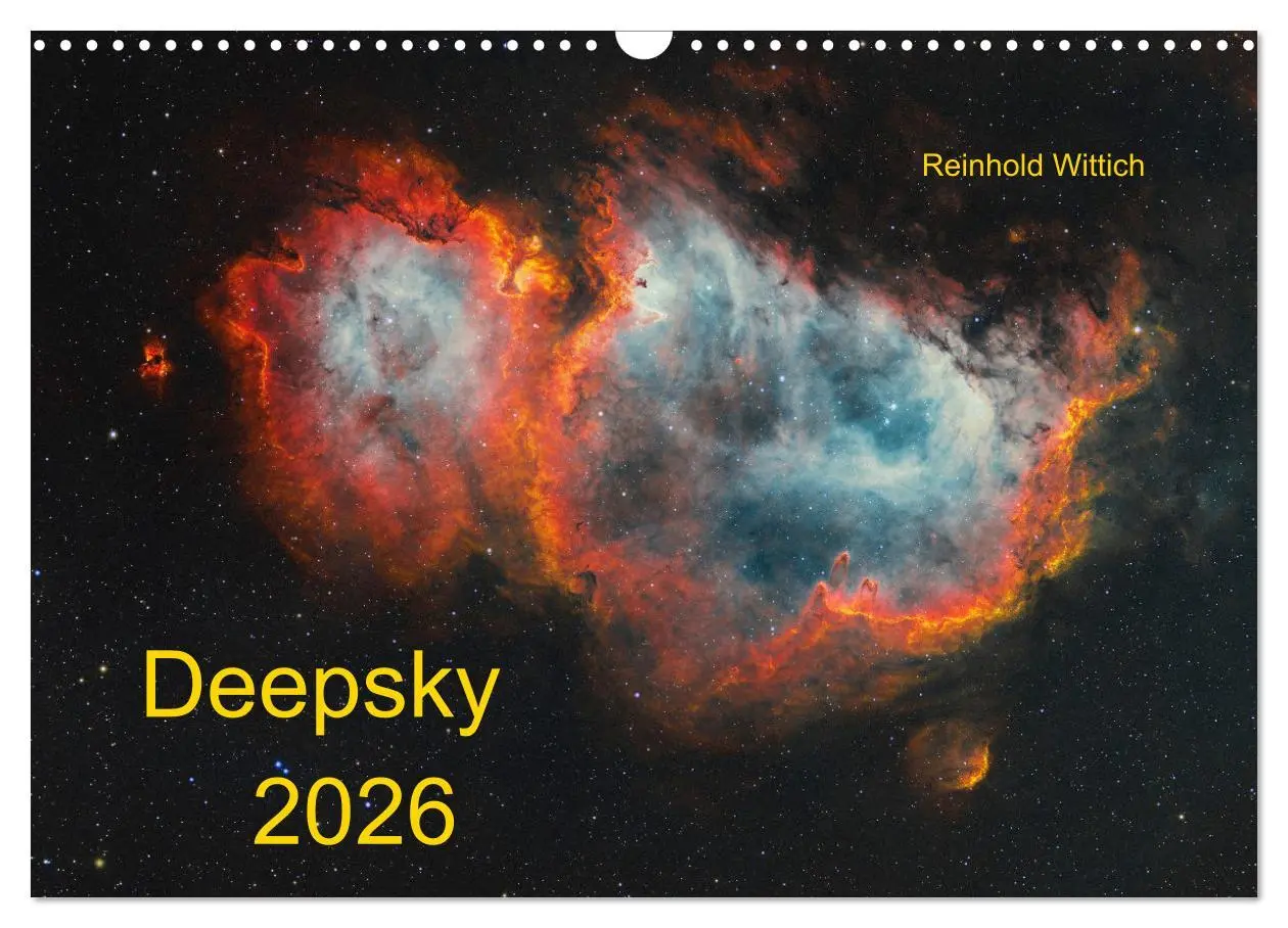 Cover: 9783457564769 | Deepsky 2026 (Wandkalender 2026 DIN A3 quer), CALVENDO Monatskalender