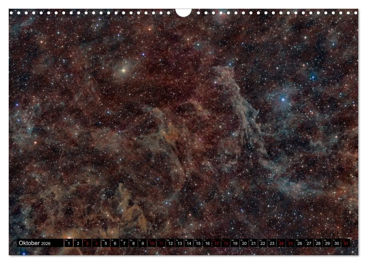 Bild: 9783457564769 | Deepsky 2026 (Wandkalender 2026 DIN A3 quer), CALVENDO Monatskalender