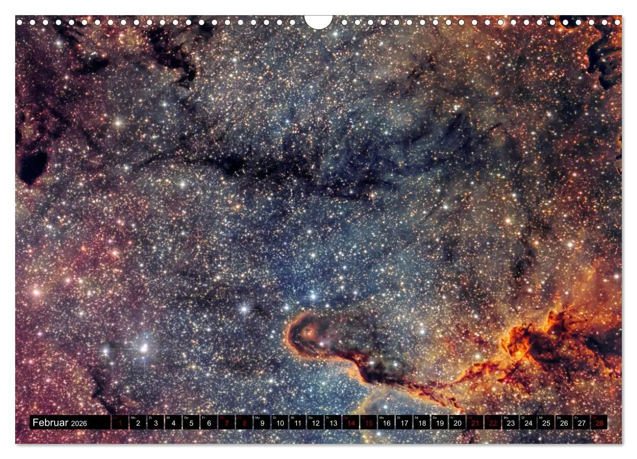 Bild: 9783457564769 | Deepsky 2026 (Wandkalender 2026 DIN A3 quer), CALVENDO Monatskalender