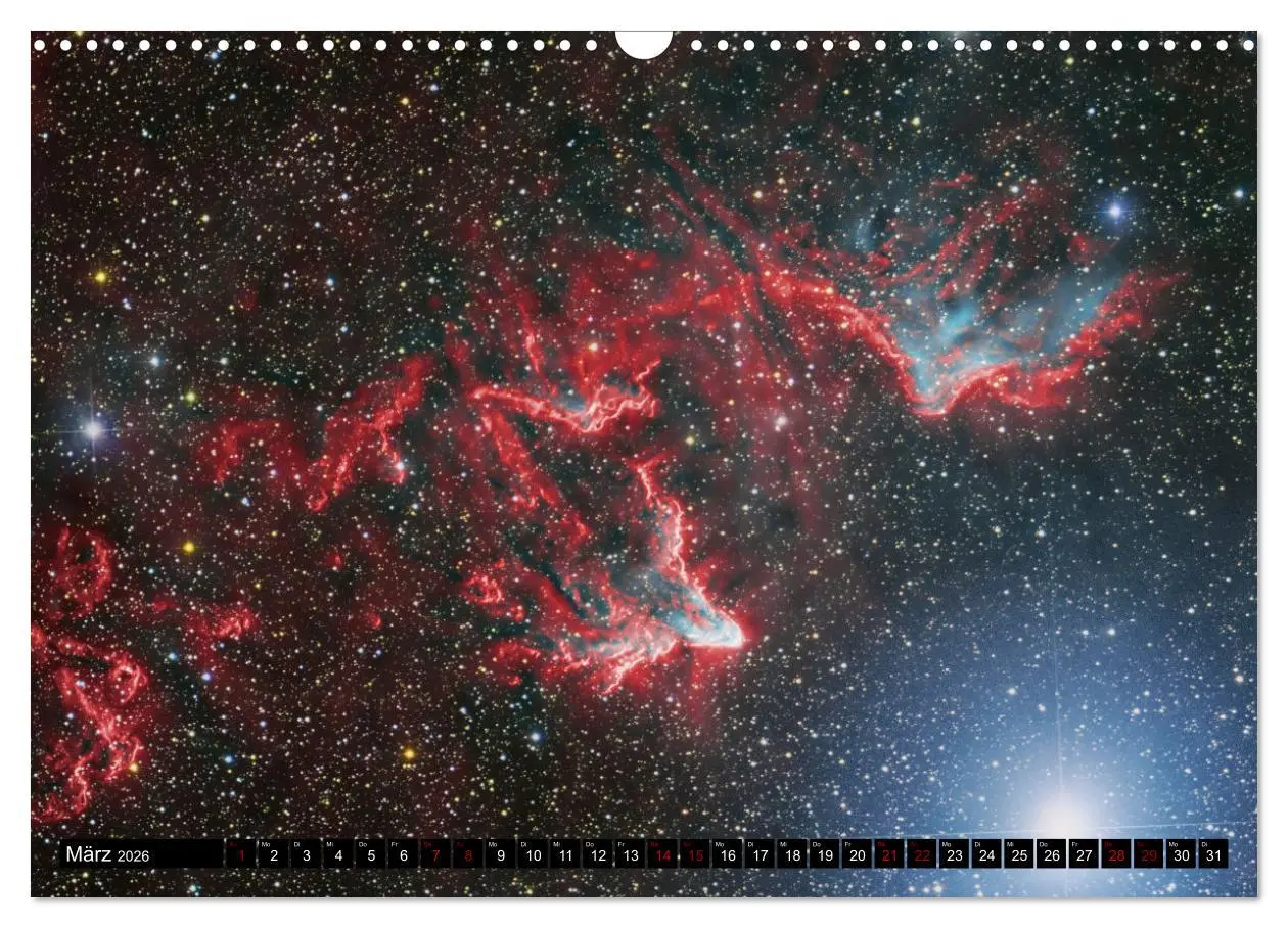Bild: 9783457564769 | Deepsky 2026 (Wandkalender 2026 DIN A3 quer), CALVENDO Monatskalender