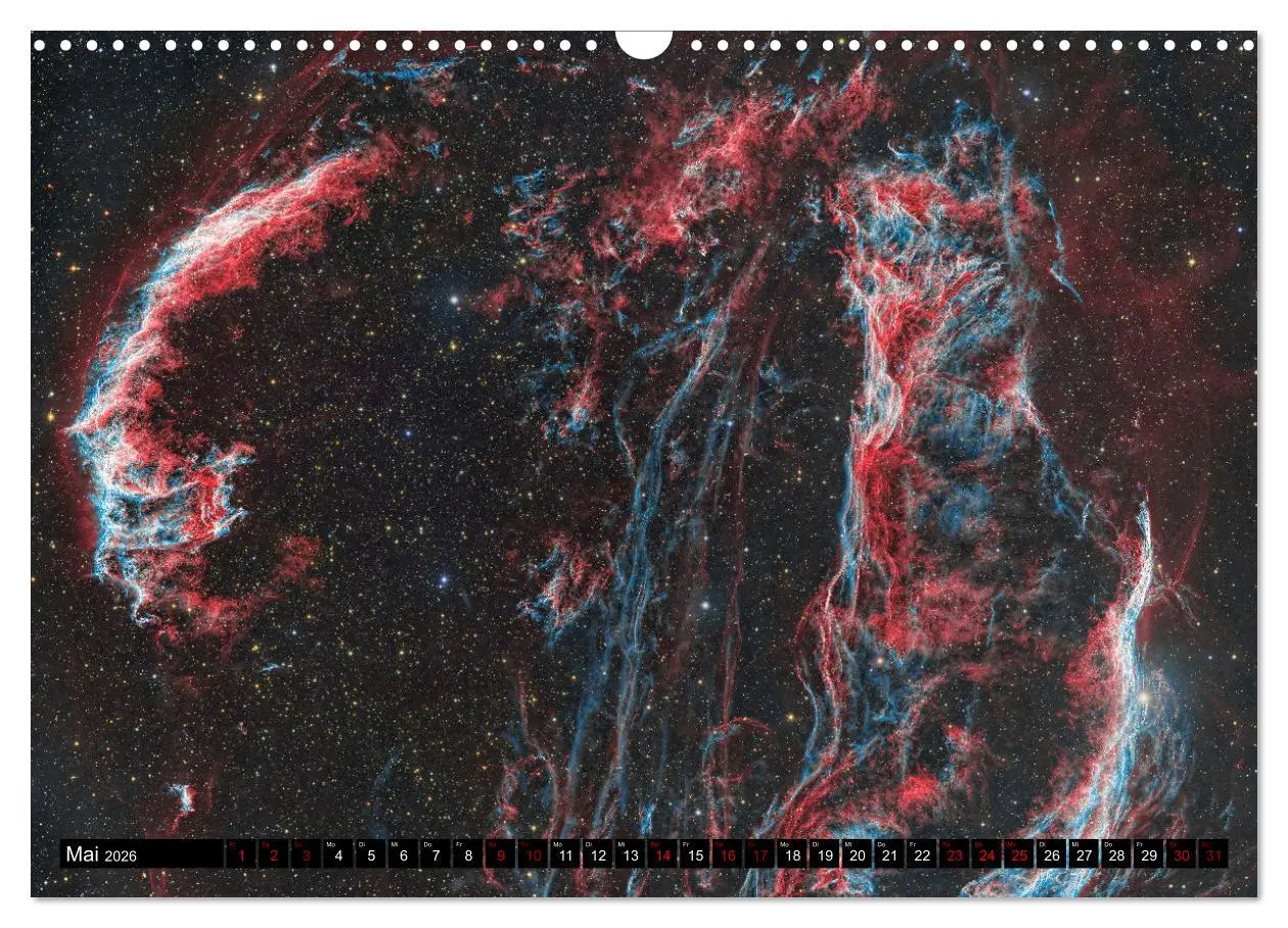 Bild: 9783457564769 | Deepsky 2026 (Wandkalender 2026 DIN A3 quer), CALVENDO Monatskalender