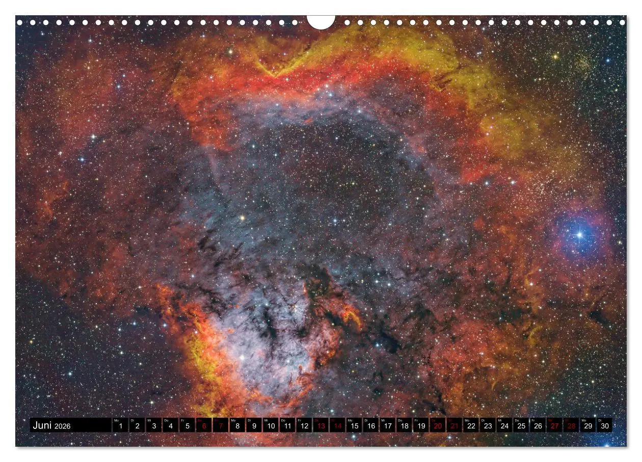 Bild: 9783457564769 | Deepsky 2026 (Wandkalender 2026 DIN A3 quer), CALVENDO Monatskalender