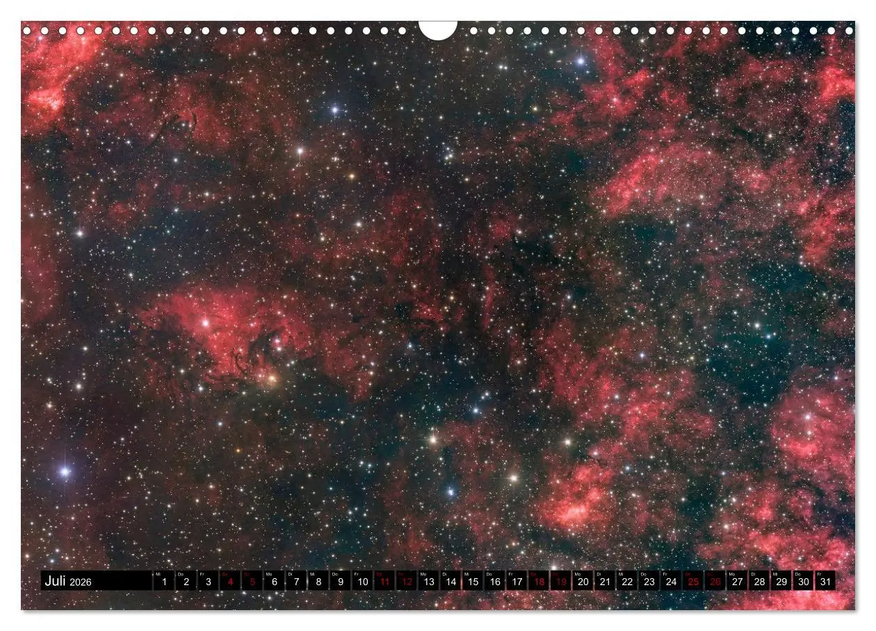 Bild: 9783457564769 | Deepsky 2026 (Wandkalender 2026 DIN A3 quer), CALVENDO Monatskalender
