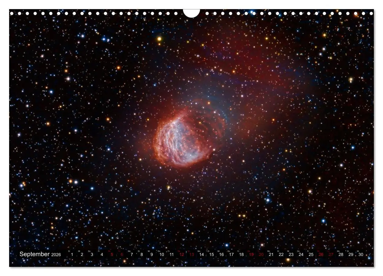 Bild: 9783457564769 | Deepsky 2026 (Wandkalender 2026 DIN A3 quer), CALVENDO Monatskalender