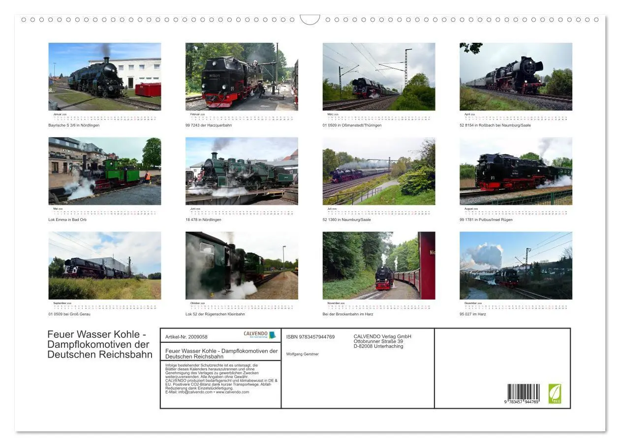 Bild: 9783457944769 | Feuer Wasser Kohle - Dampflokomotiven der Deutschen Reichsbahn...