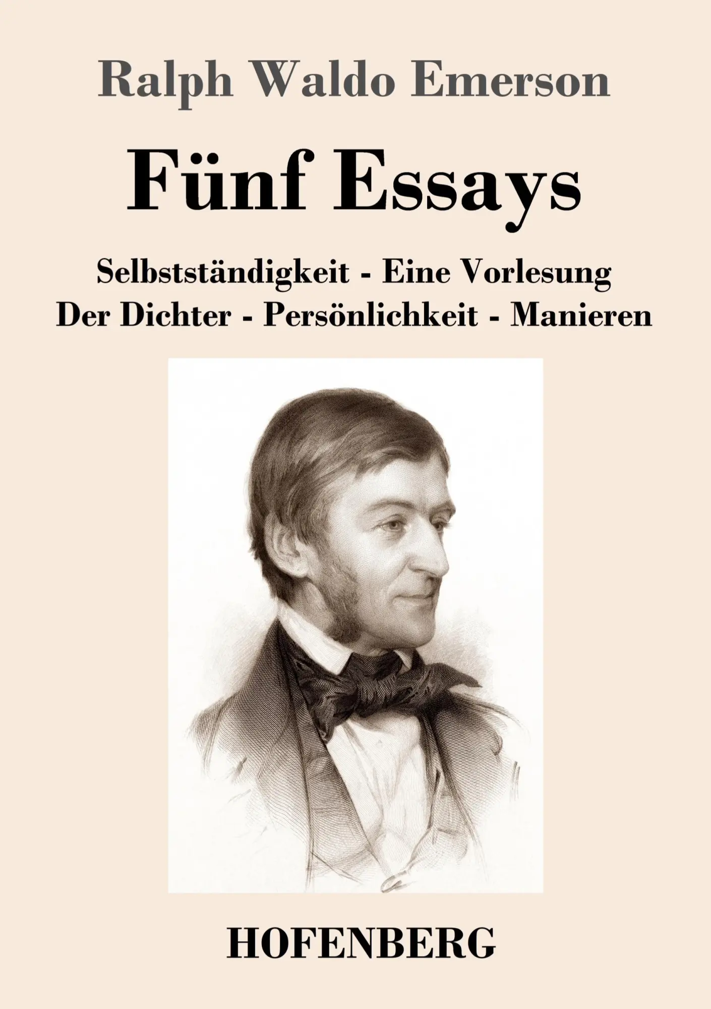 Cover: 9783743744769 | Fünf Essays | Ralph Waldo Emerson | Taschenbuch | 132 S. | Deutsch
