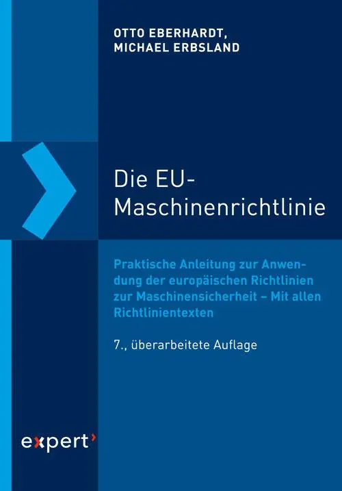 Cover: 9783816934769 | Die EU-Maschinenrichtlinie | Otto Eberhardt (u. a.) | Buch | 186 S.
