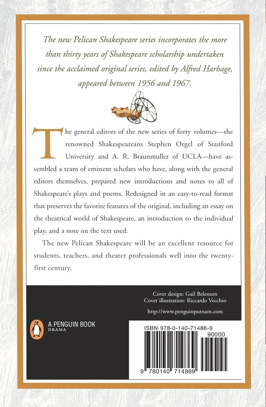 Rückseite: 9780140714869 | Troilus and Cressida | William Shakespeare | Taschenbuch | Englisch
