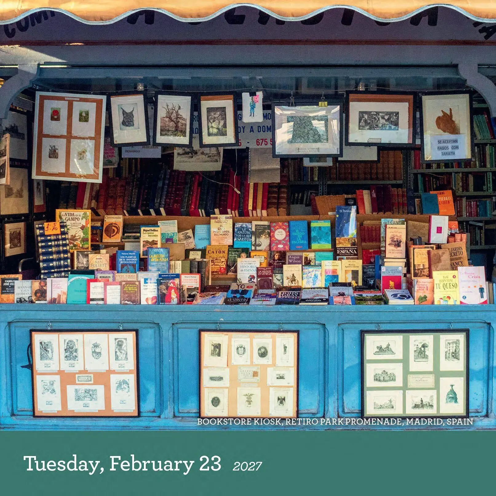 Bild: 9781523534869 | A Book Lover's Year Page-A-Day® Calendar 2027 | Workman Calendars