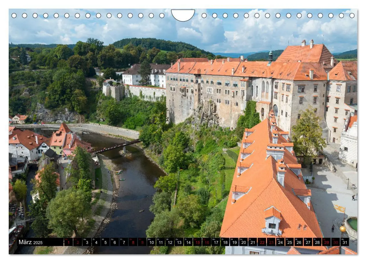 Bild: 9783383994869 | Ceský Krumlov - Böhmisch Krumau (Wandkalender 2025 DIN A4 quer),...