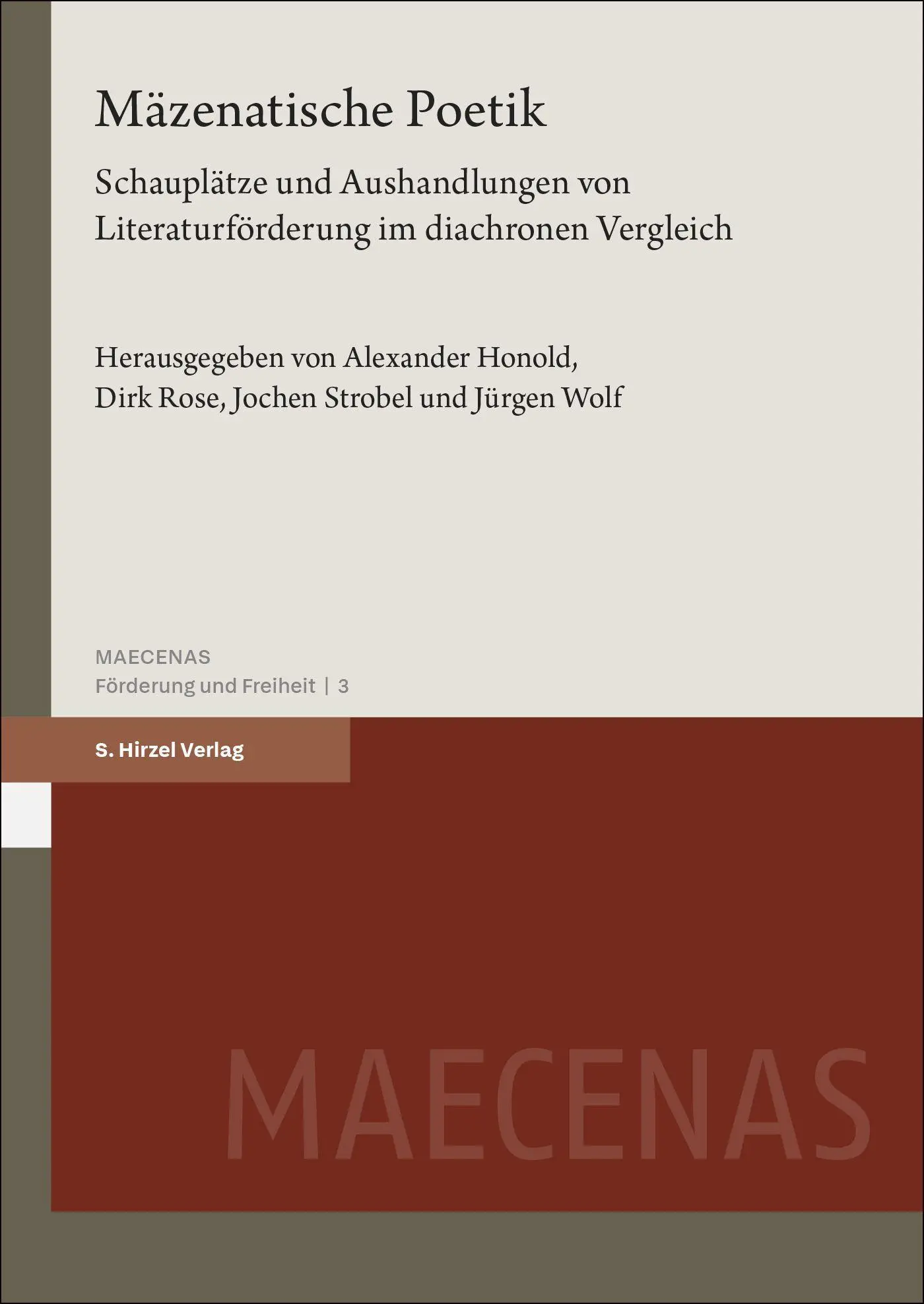 Mäzenatische Poetik