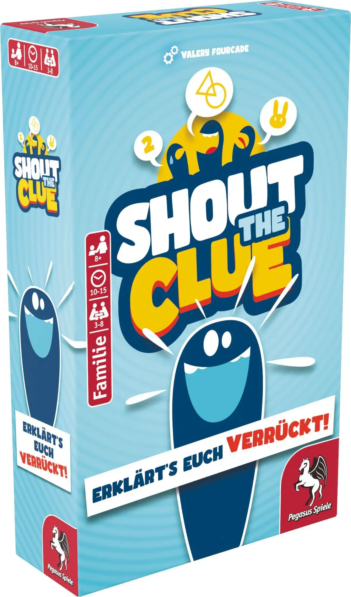 Cover: 4250231744969 | Shout the Clue | Spiel | 57167G | Deutsch | 2026 | Pegasus Spiele GmbH