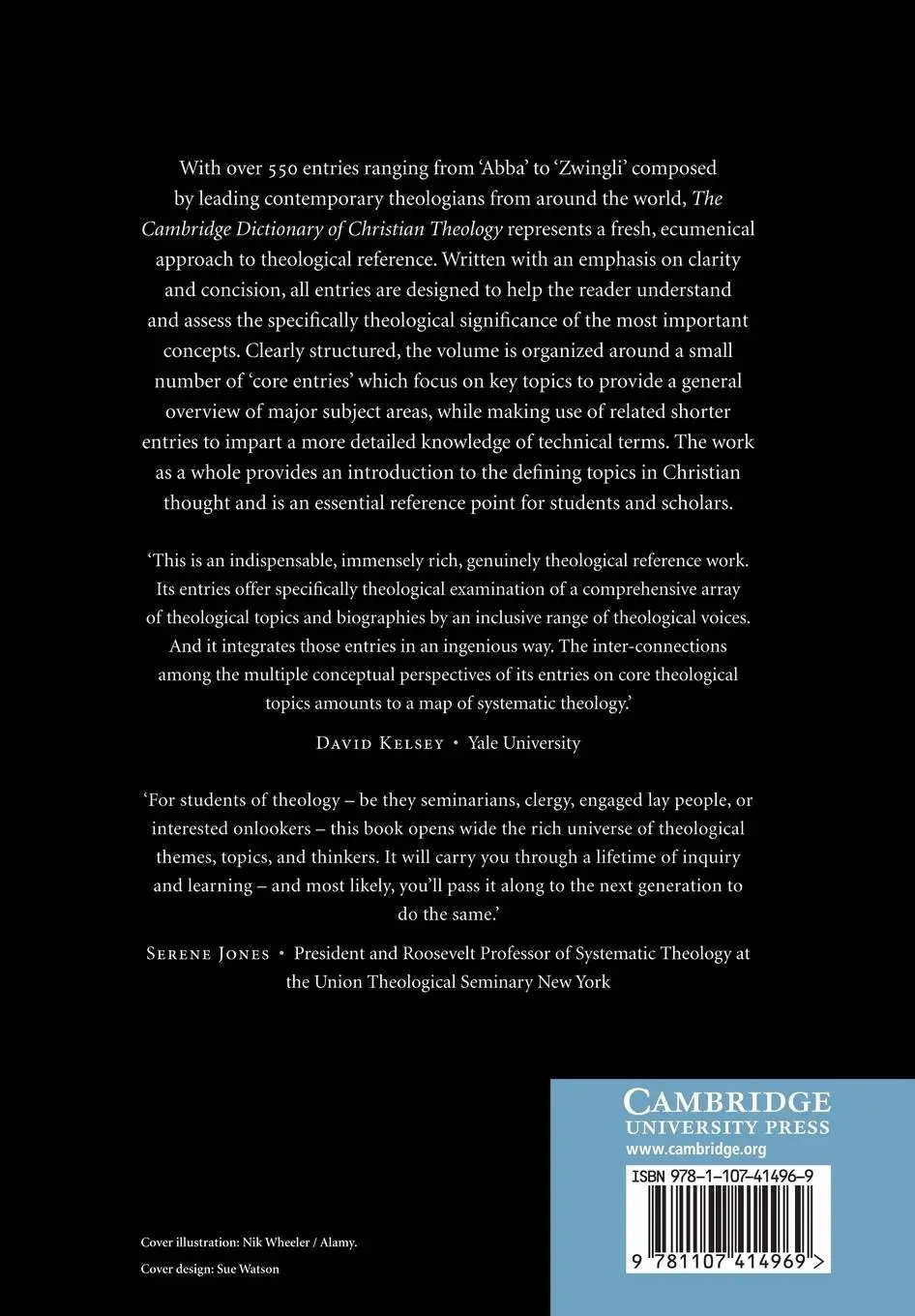 Rückseite: 9781107414969 | The Cambridge Dictionary of Christian Theology | Mcfarland (u. a.)