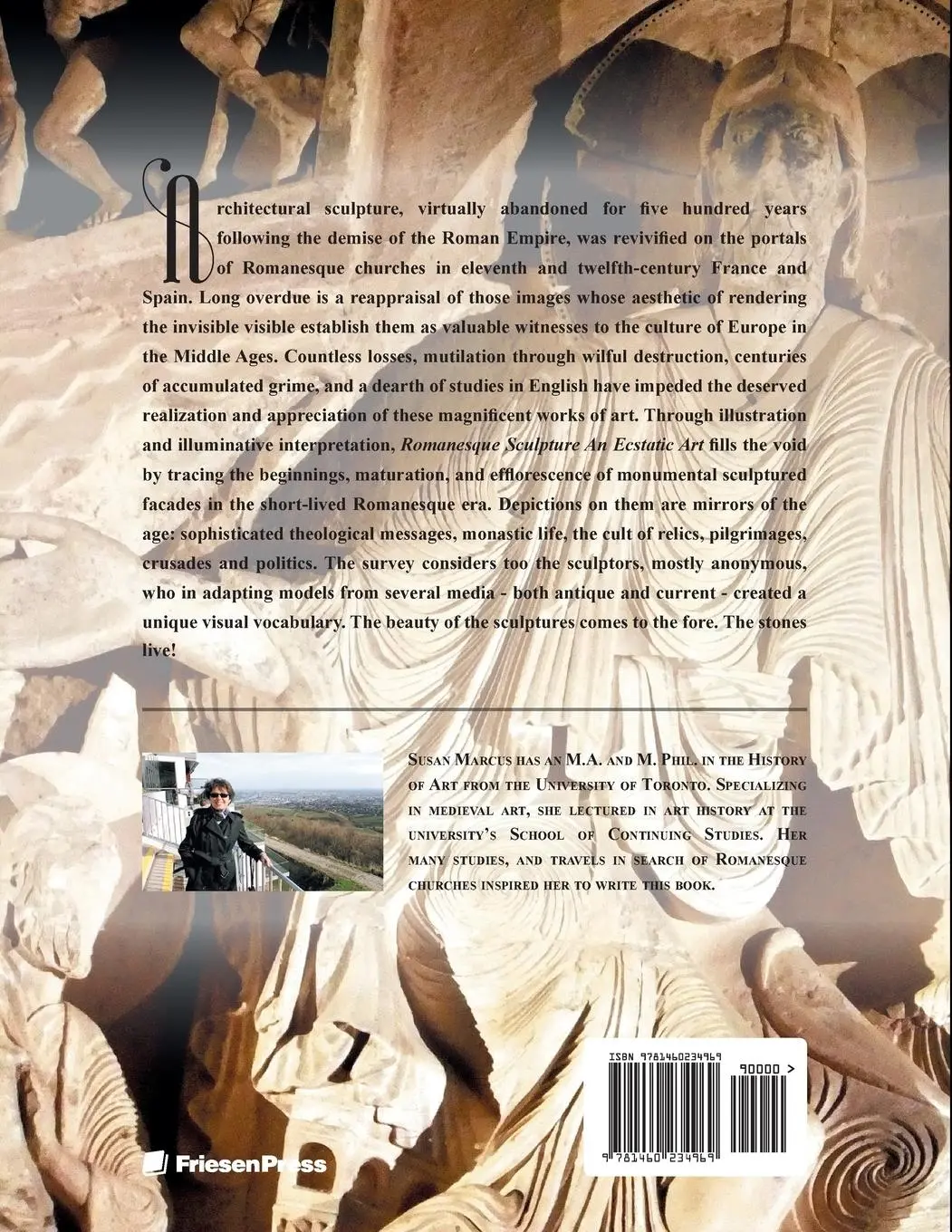 Rückseite: 9781460234969 | Romanesque Sculpture An Ecstatic Art | Susan Marcus | Taschenbuch