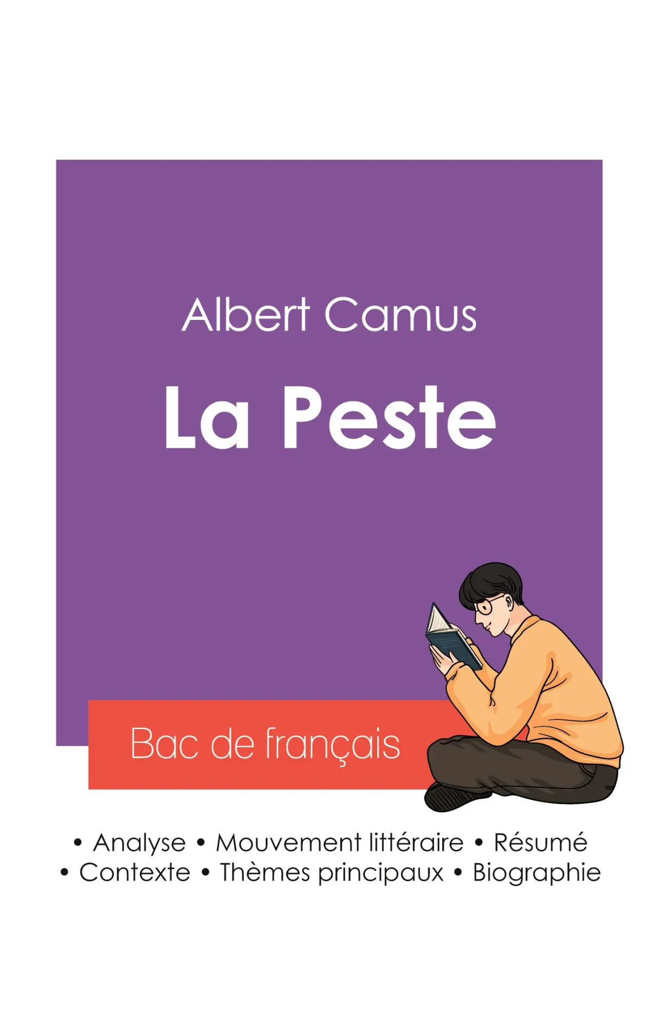 Cover: 9782385994969 | Réussir son Bac de français 2027 : Analyse du roman La Peste de...