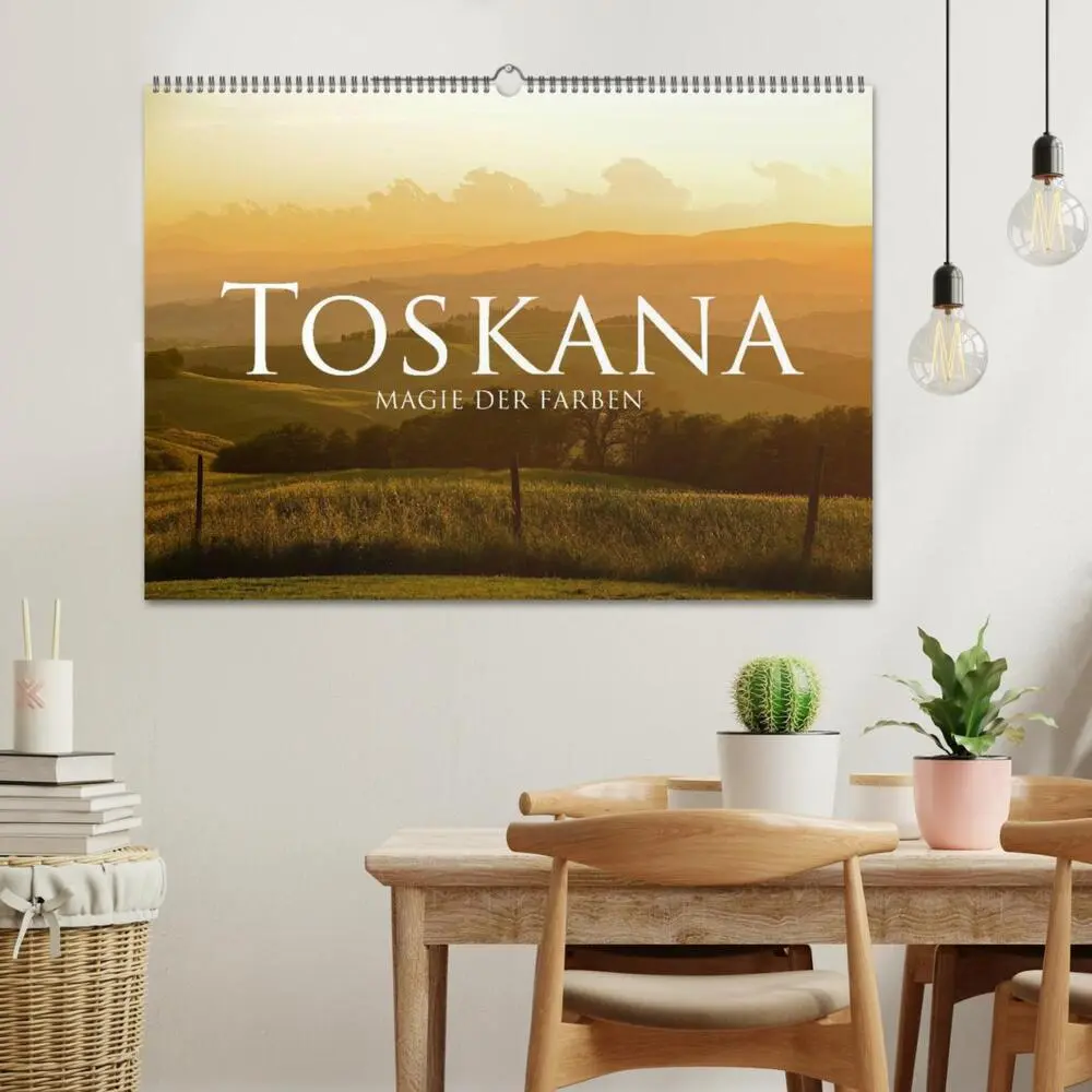 Bild: 9783435524969 | Toskana - Magie der Farben (Wandkalender 2025 DIN A2 quer),...