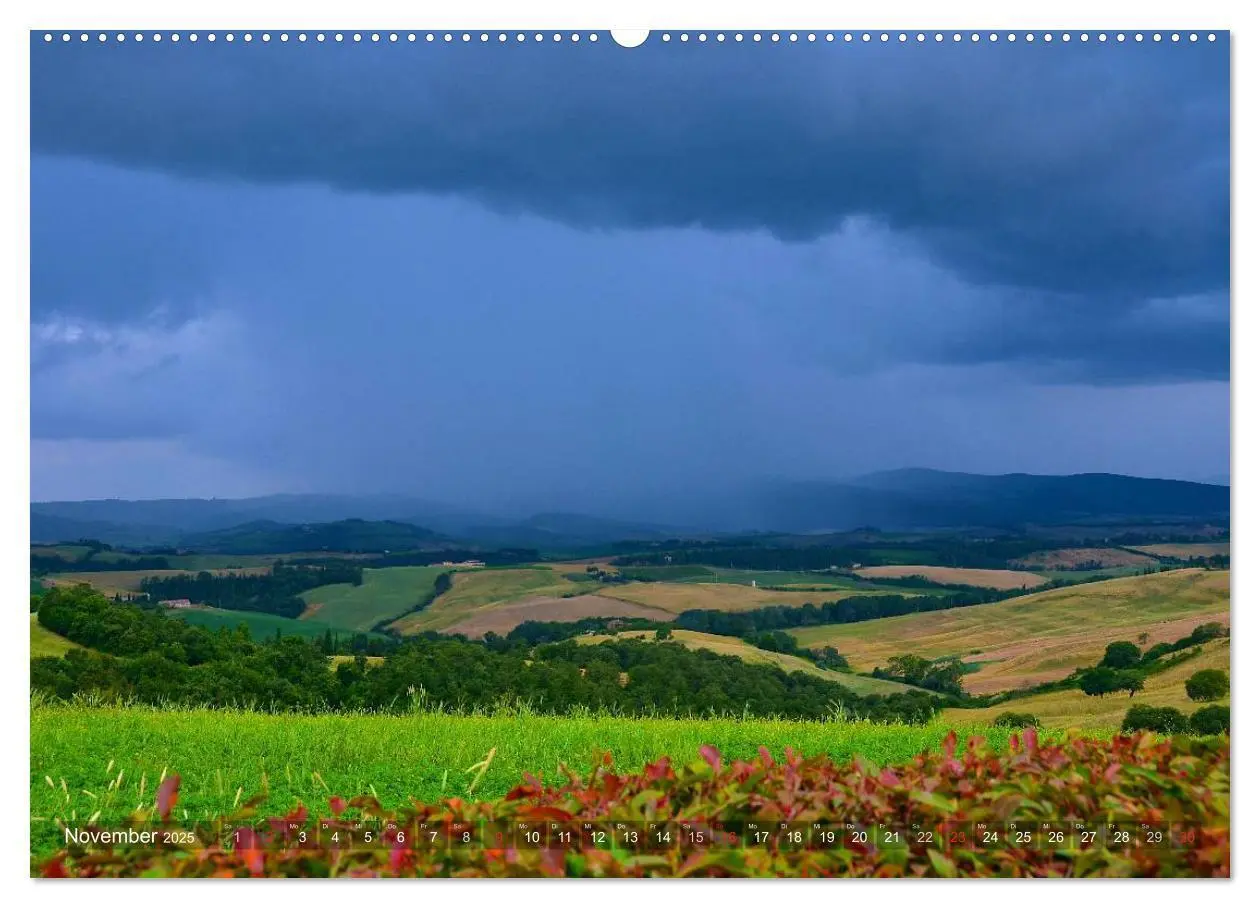 Bild: 9783435524969 | Toskana - Magie der Farben (Wandkalender 2025 DIN A2 quer),...