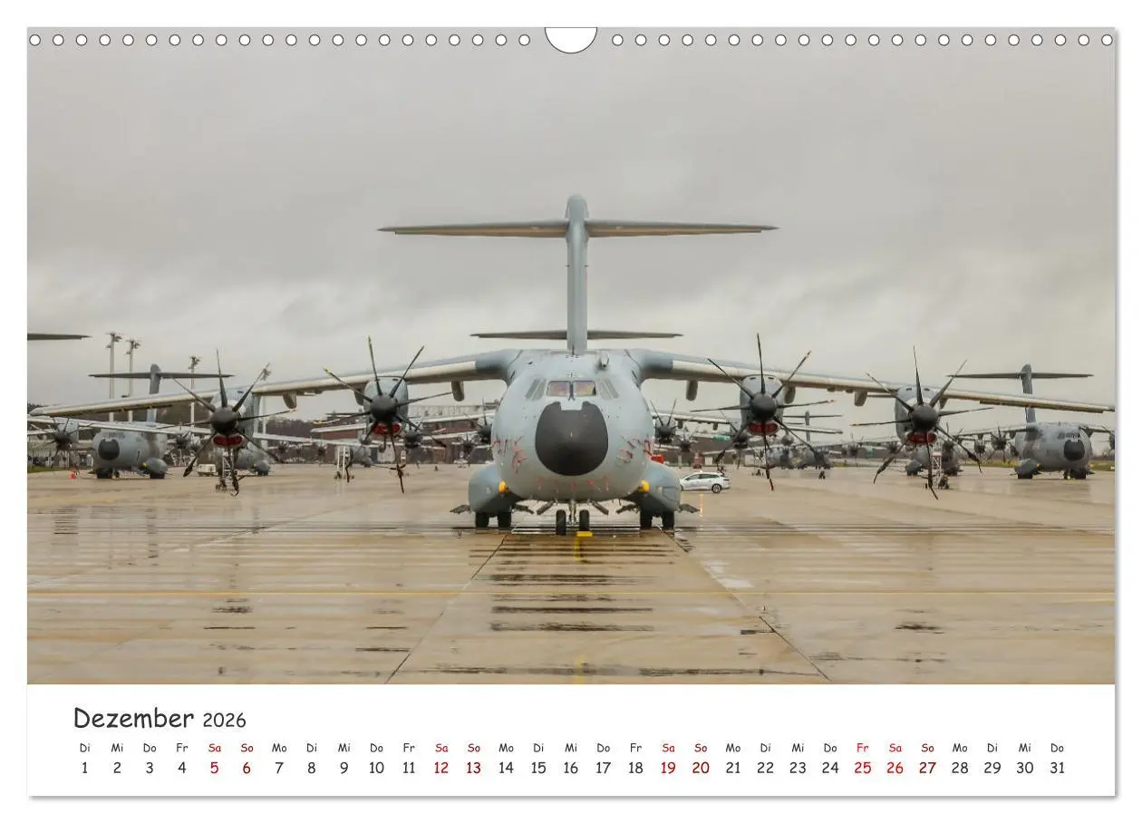 Bild: 9783457304969 | A400M LTG 62 (Wandkalender 2026 DIN A3 quer), CALVENDO Monatskalender