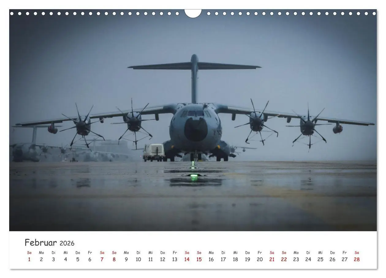 Bild: 9783457304969 | A400M LTG 62 (Wandkalender 2026 DIN A3 quer), CALVENDO Monatskalender