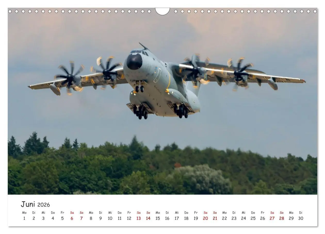 Bild: 9783457304969 | A400M LTG 62 (Wandkalender 2026 DIN A3 quer), CALVENDO Monatskalender
