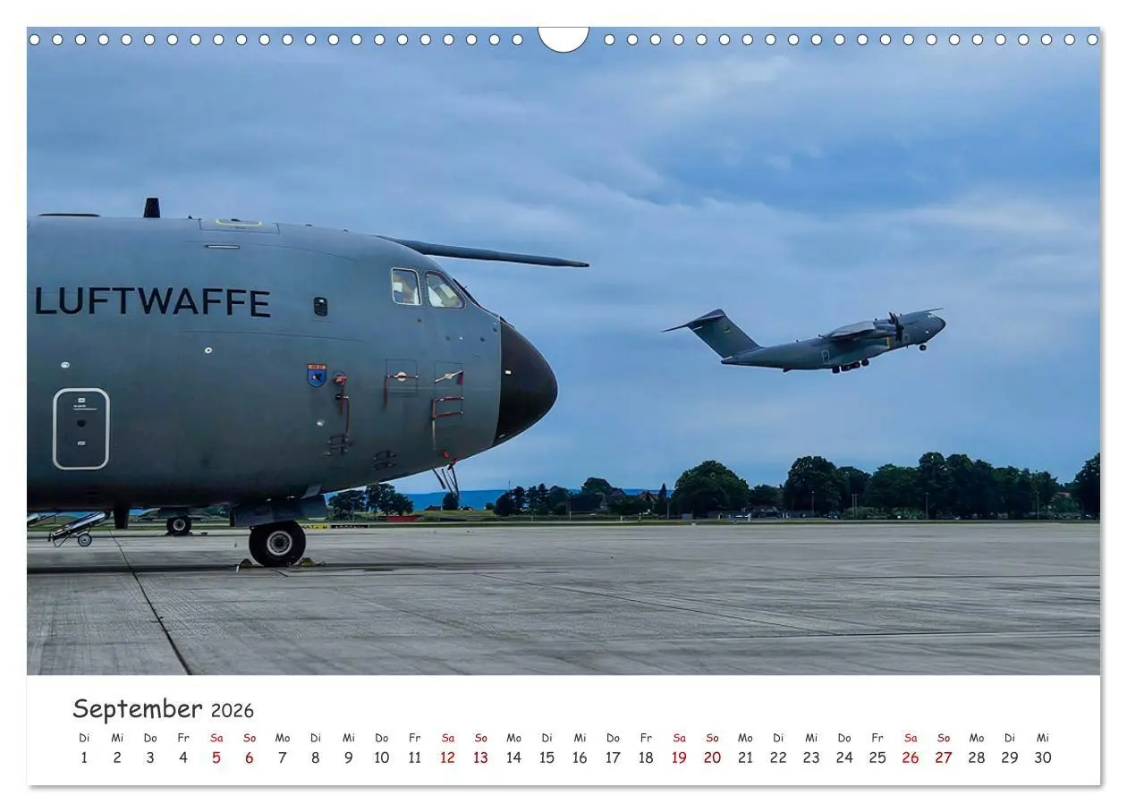 Bild: 9783457304969 | A400M LTG 62 (Wandkalender 2026 DIN A3 quer), CALVENDO Monatskalender