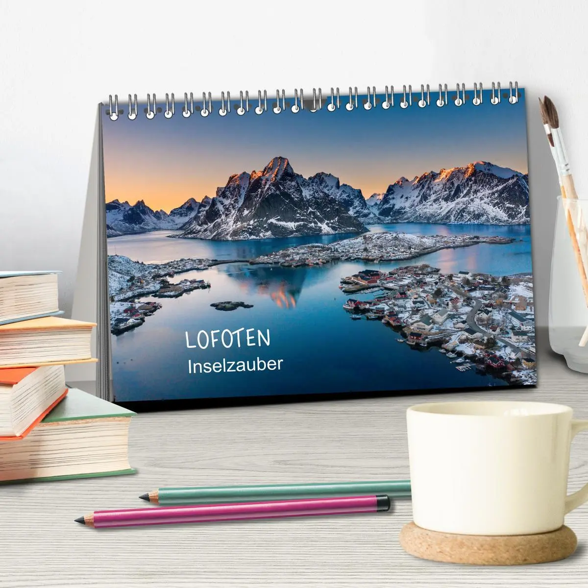 Bild: 9783457784969 | Lofoten Inselzauber (Tischkalender 2026 DIN A5 quer), CALVENDO...