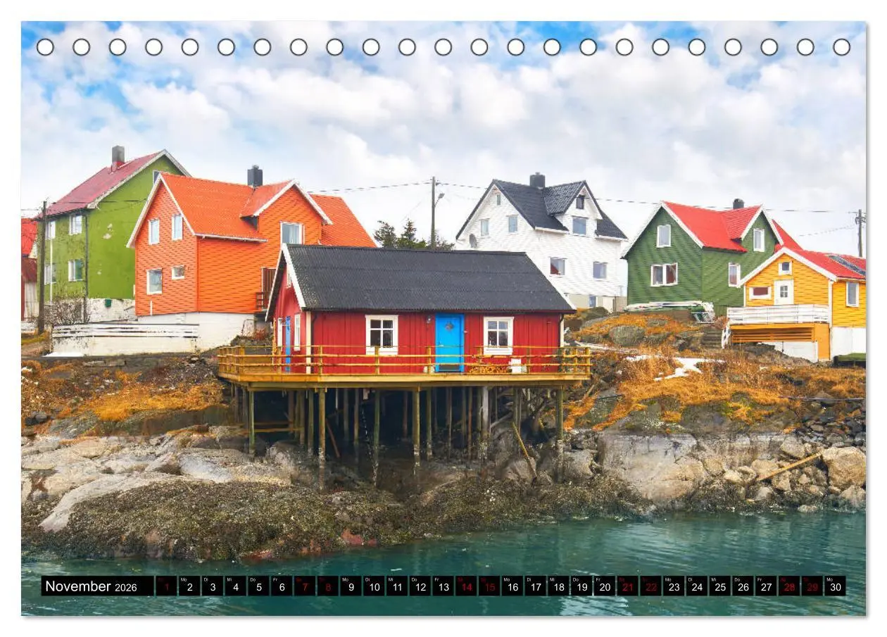 Bild: 9783457784969 | Lofoten Inselzauber (Tischkalender 2026 DIN A5 quer), CALVENDO...