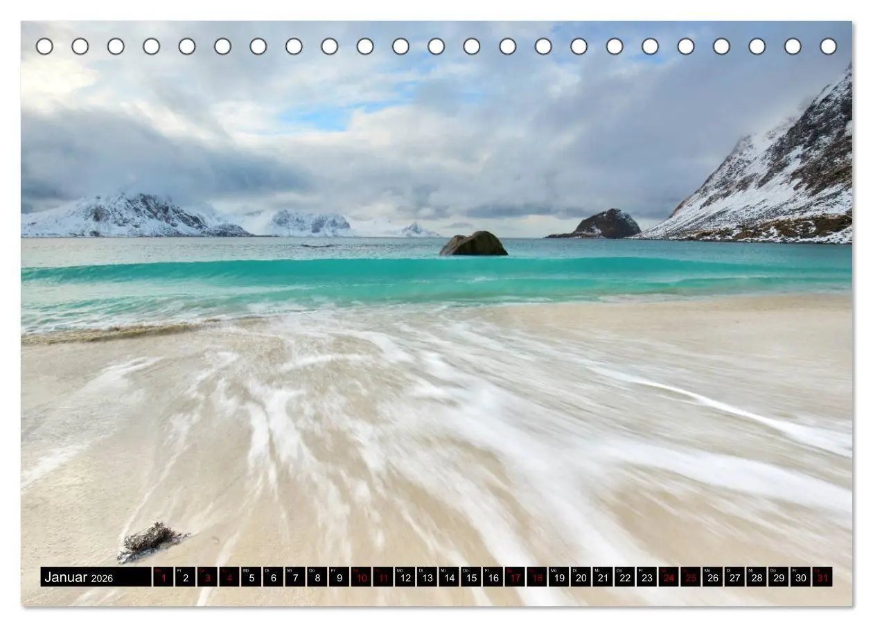 Bild: 9783457784969 | Lofoten Inselzauber (Tischkalender 2026 DIN A5 quer), CALVENDO...
