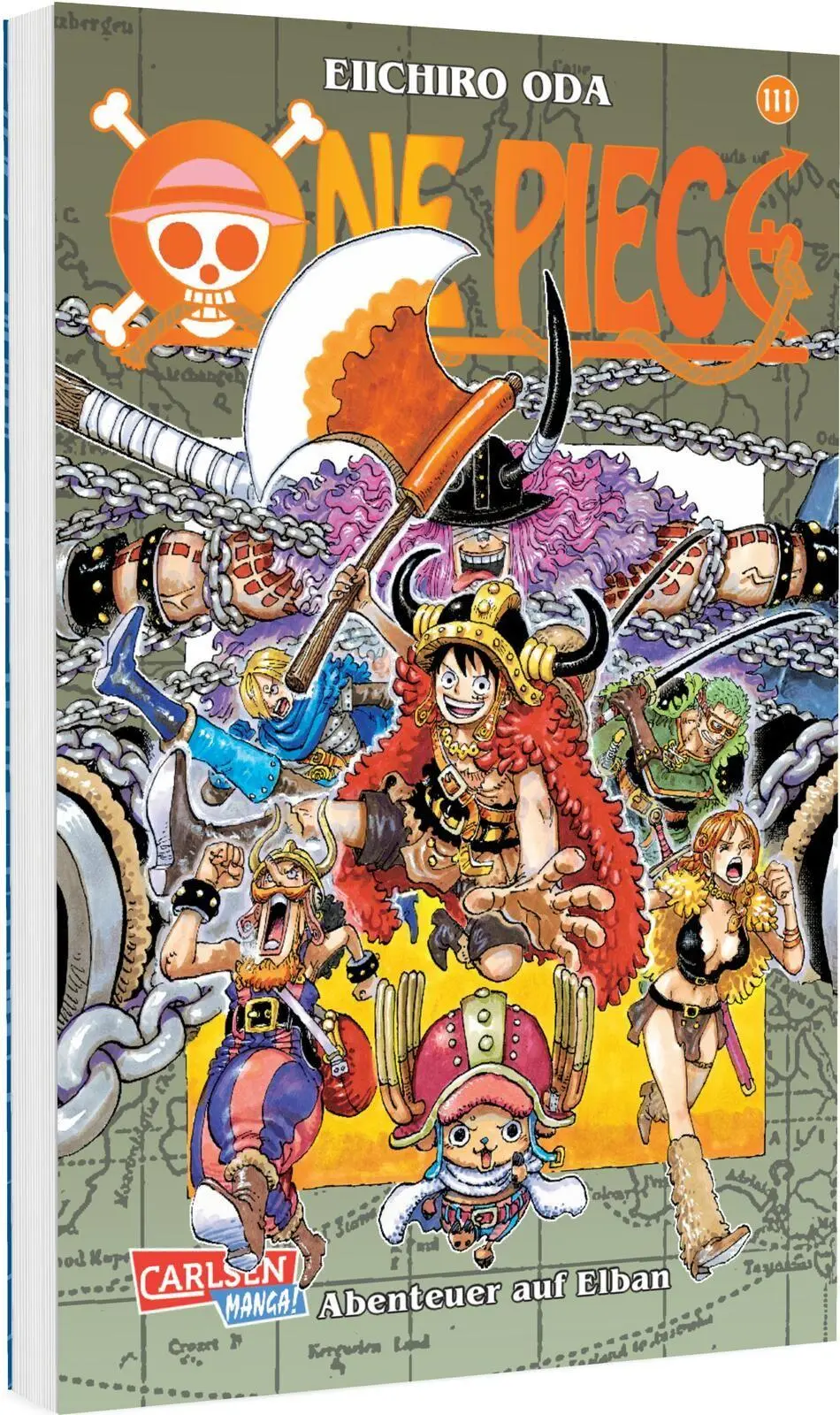 Cover: 9783551804969 | One Piece 111 | Piraten, Abenteuer und der größte Schatz der Welt!