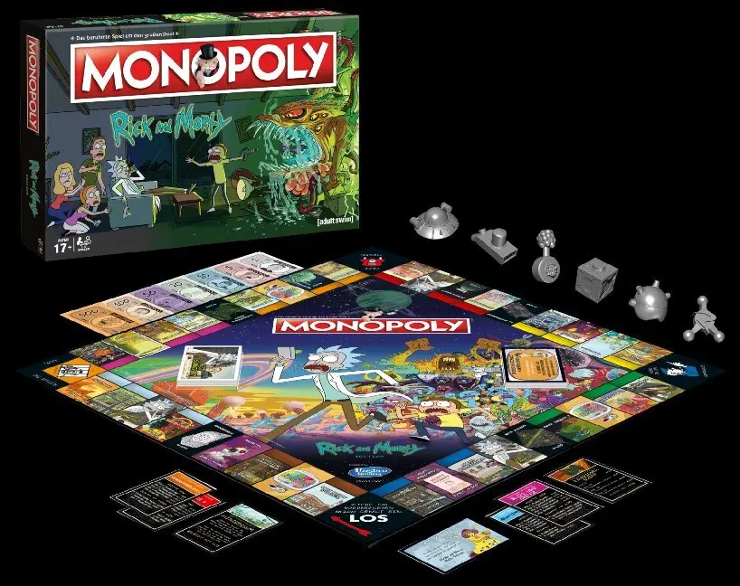 Bild: 4035576045069 | Monopoly Rick &amp; Morty (Spiel) | Das berühmte Spiel um den großen Deal