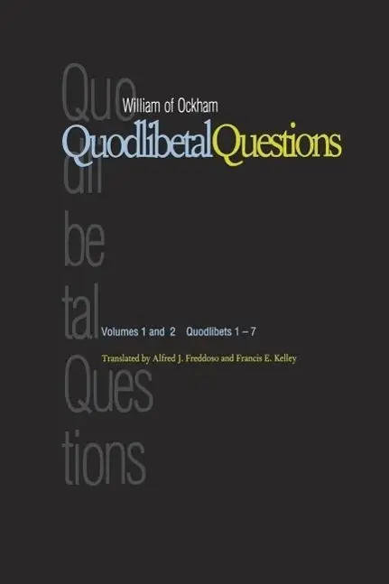 Cover: 9780300075069 | Ockh, W: Quodlibetal Questions (Paper) | Ockh | Taschenbuch | Englisch
