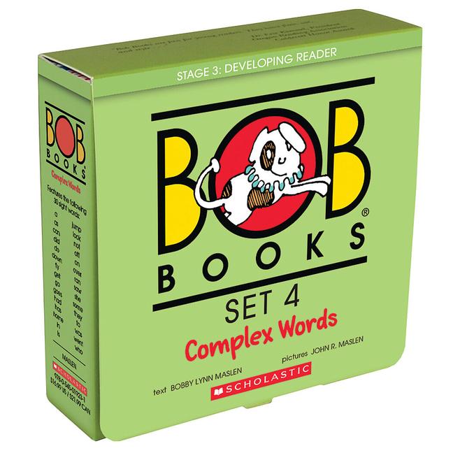 Bob Books - Complex Words Box Set Phonics, Ages 4 and Up, Kindergarten, First Grade (Stage 3: Developing Reader) | Bobby Lynn Maslen | Taschenbuch | Bob Books | Kartoniert / Broschiert | Englisch - Maslen, Bobby Lynn