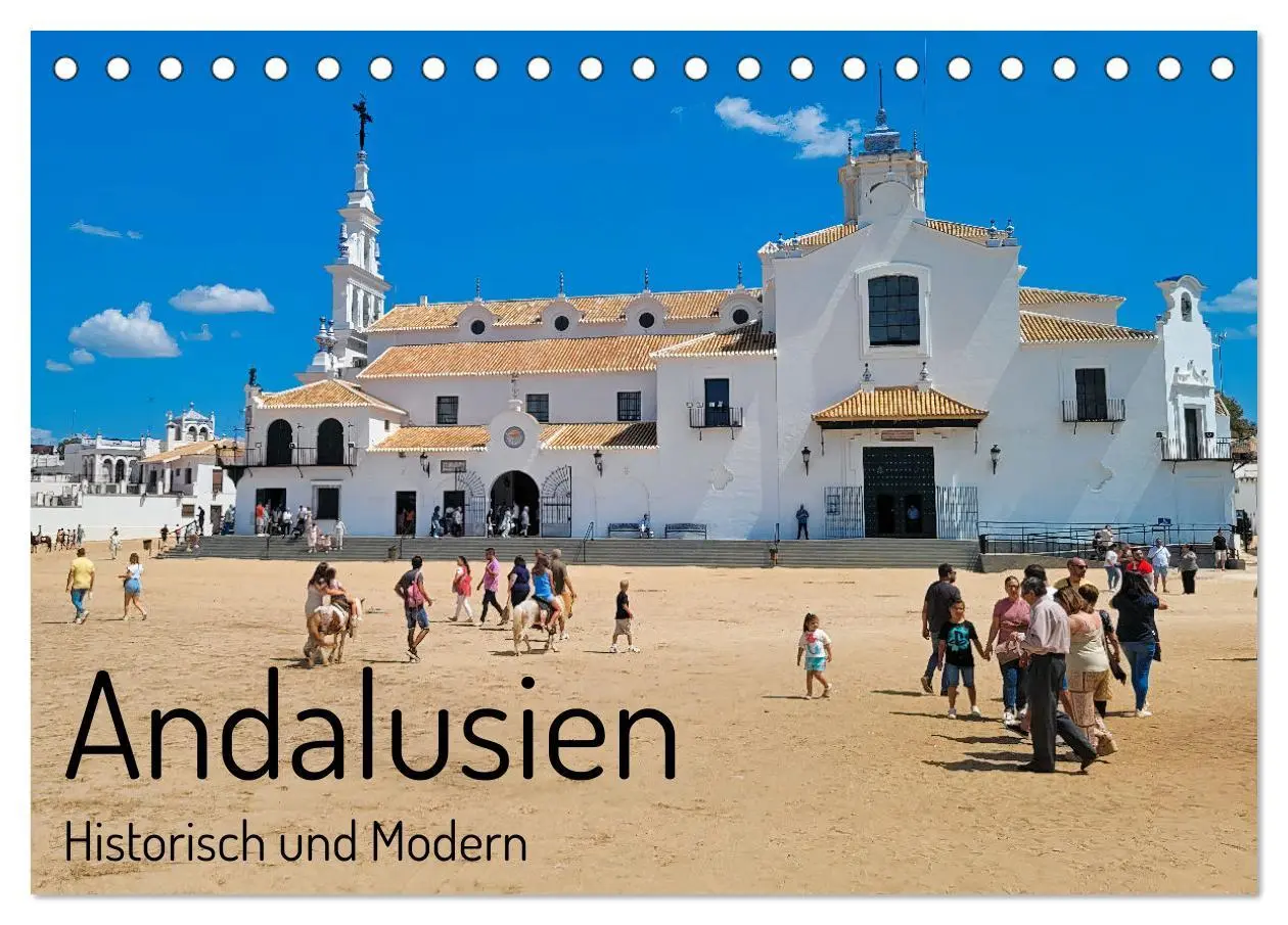 Cover: 9783457505069 | Andalusien, historisch und modern (Tischkalender 2026 DIN A5 quer),...