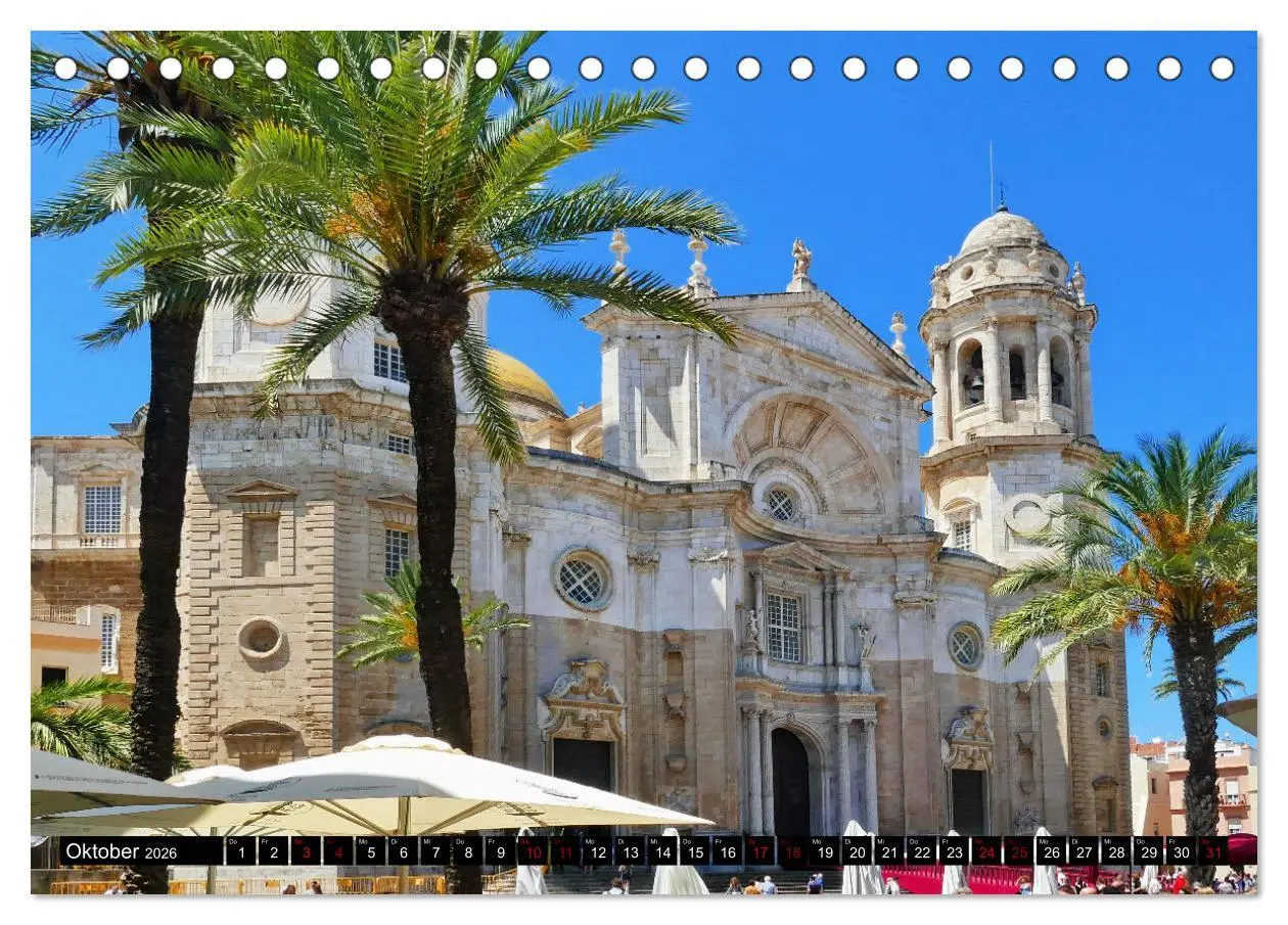 Bild: 9783457505069 | Andalusien, historisch und modern (Tischkalender 2026 DIN A5 quer),...