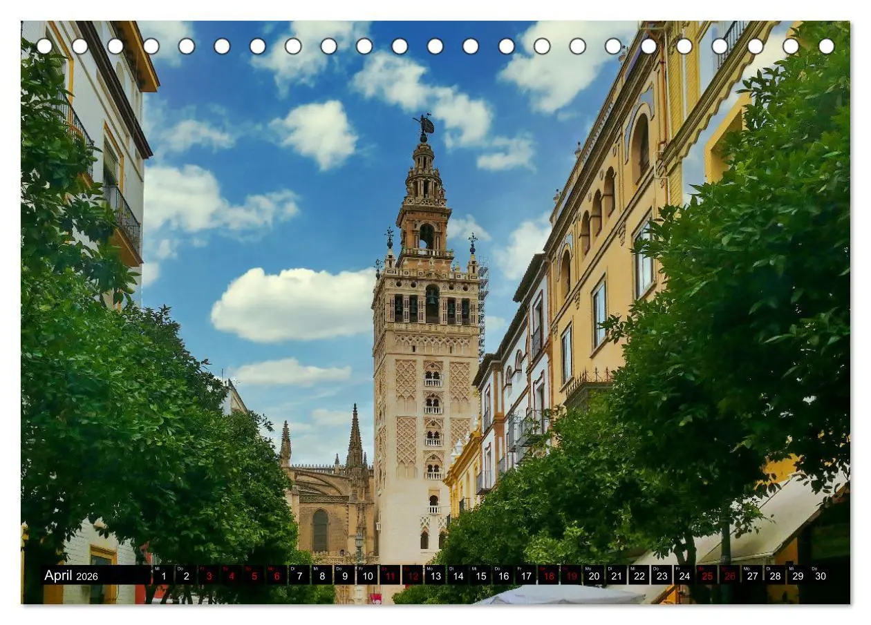 Bild: 9783457505069 | Andalusien, historisch und modern (Tischkalender 2026 DIN A5 quer),...